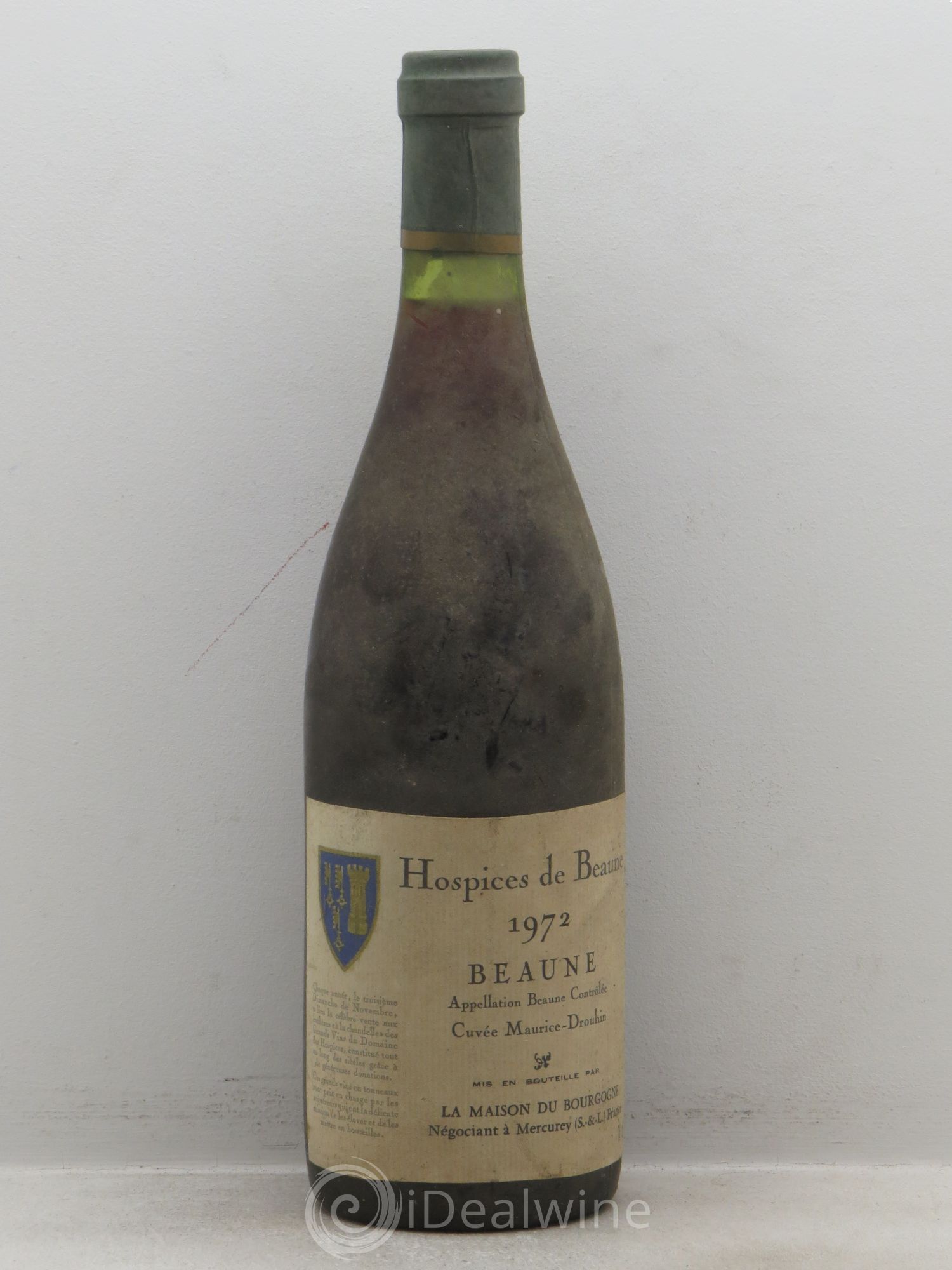 Beaune Hospice de Beaune Cuvée Maurice Drouhin 1972 - Posten von 1 Flasche - 0