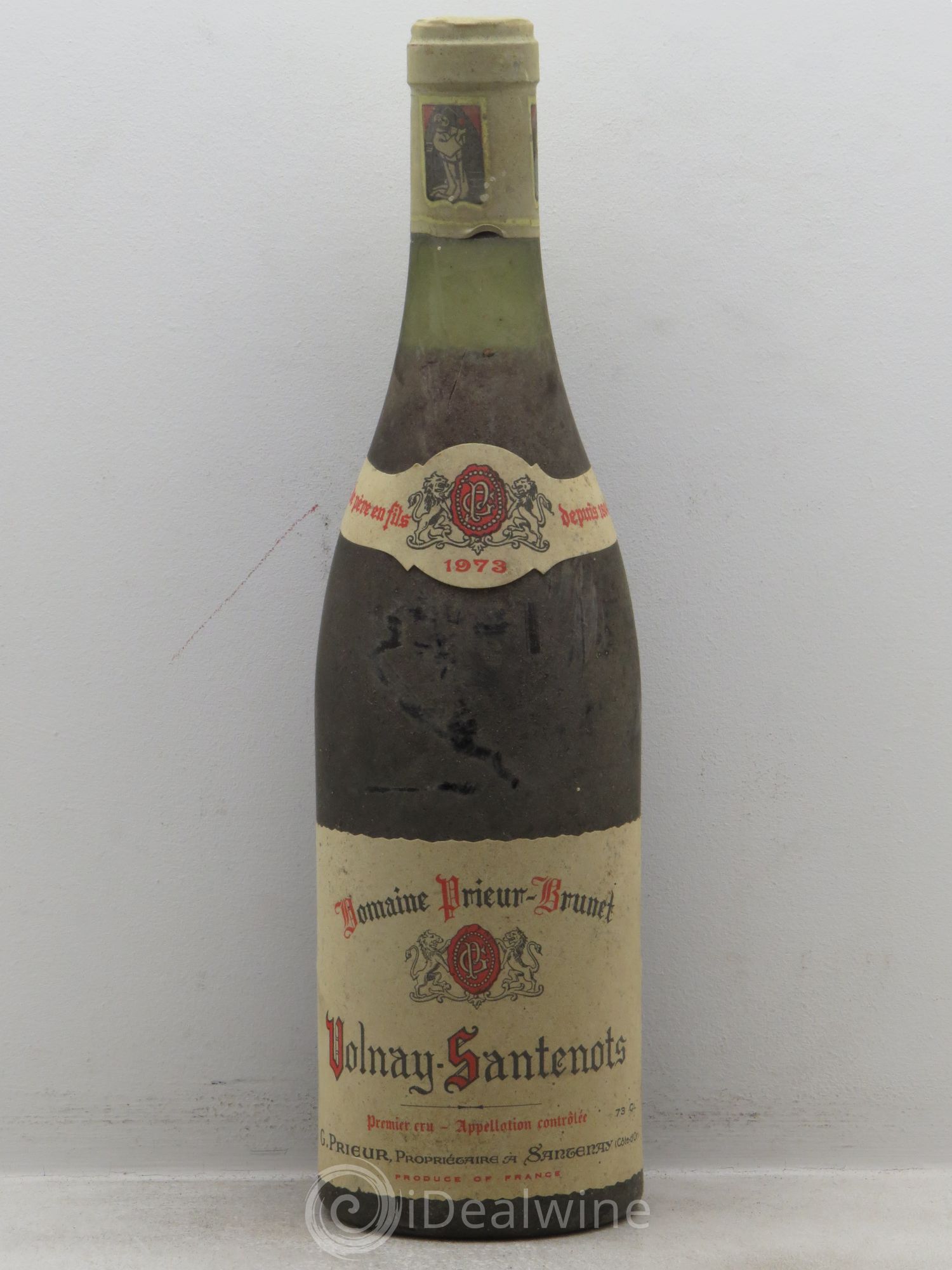 Volnay 1er Cru Prieur-Brunet 1973 - Lot de 1 bouteille - 0