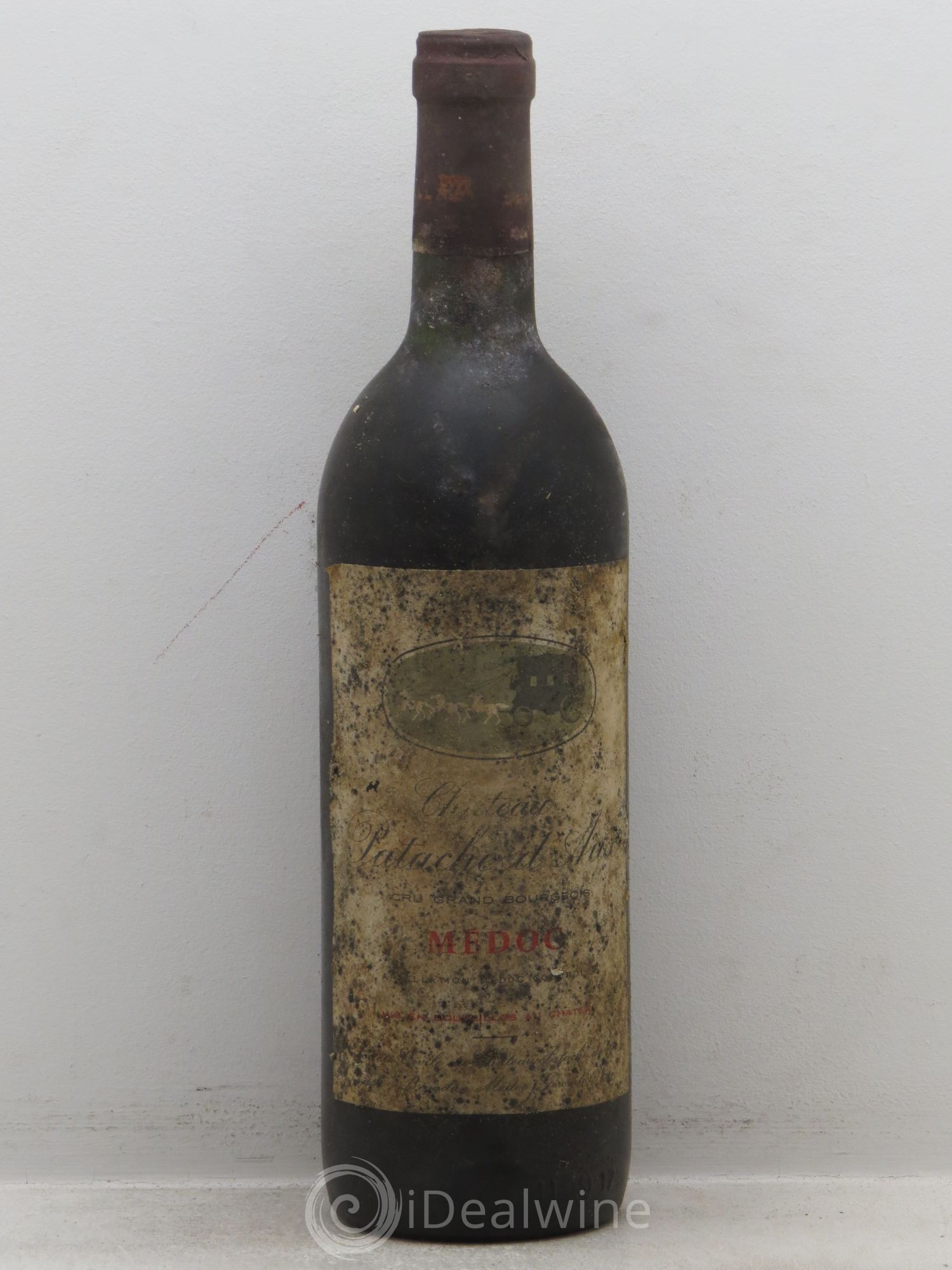 Château Patache d'Aux Cru Bourgeois 1975 - Lot de 1 bouteille - 0