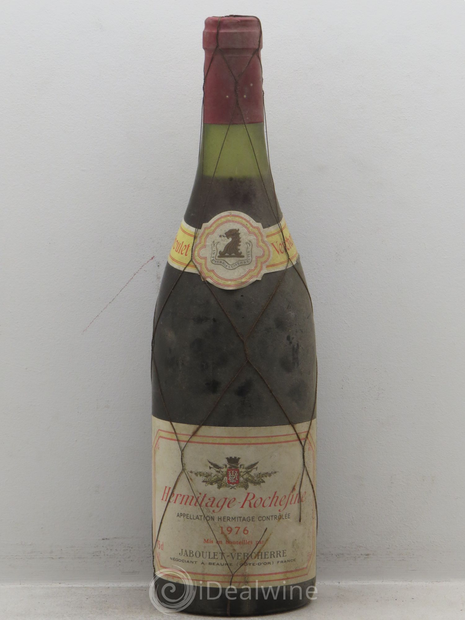 Hermitage Rochefine Jaboulet Vercherre 1976 - Lot de 1 bouteille - 0