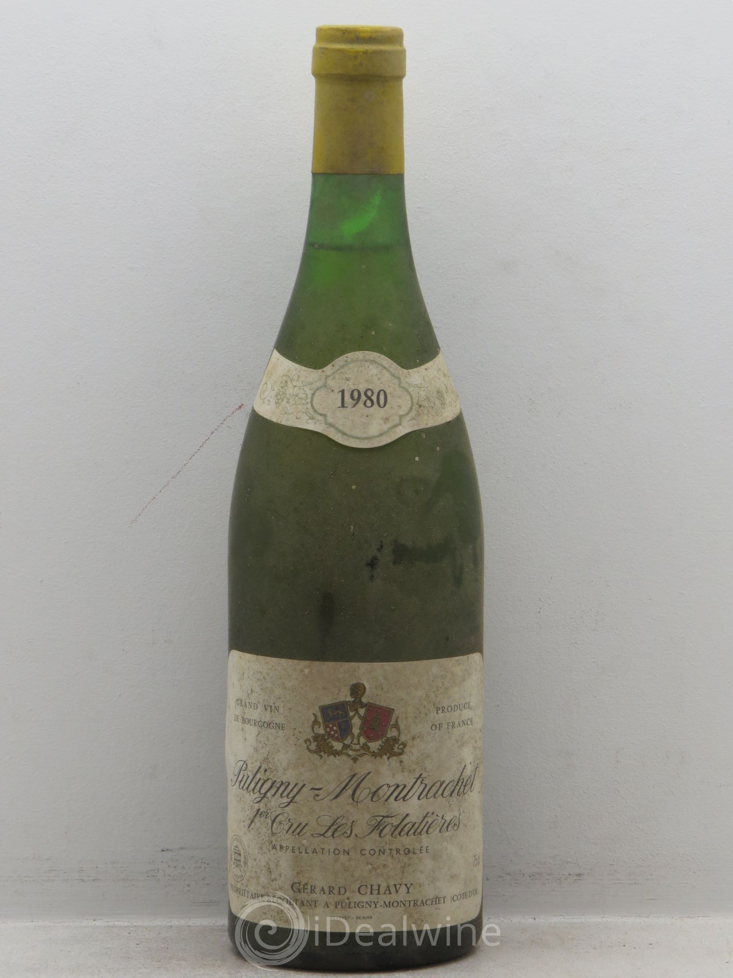 Puligny-Montrachet 1er Cru Gérard Chavy 1980 - Lot de 1 bouteille - 0