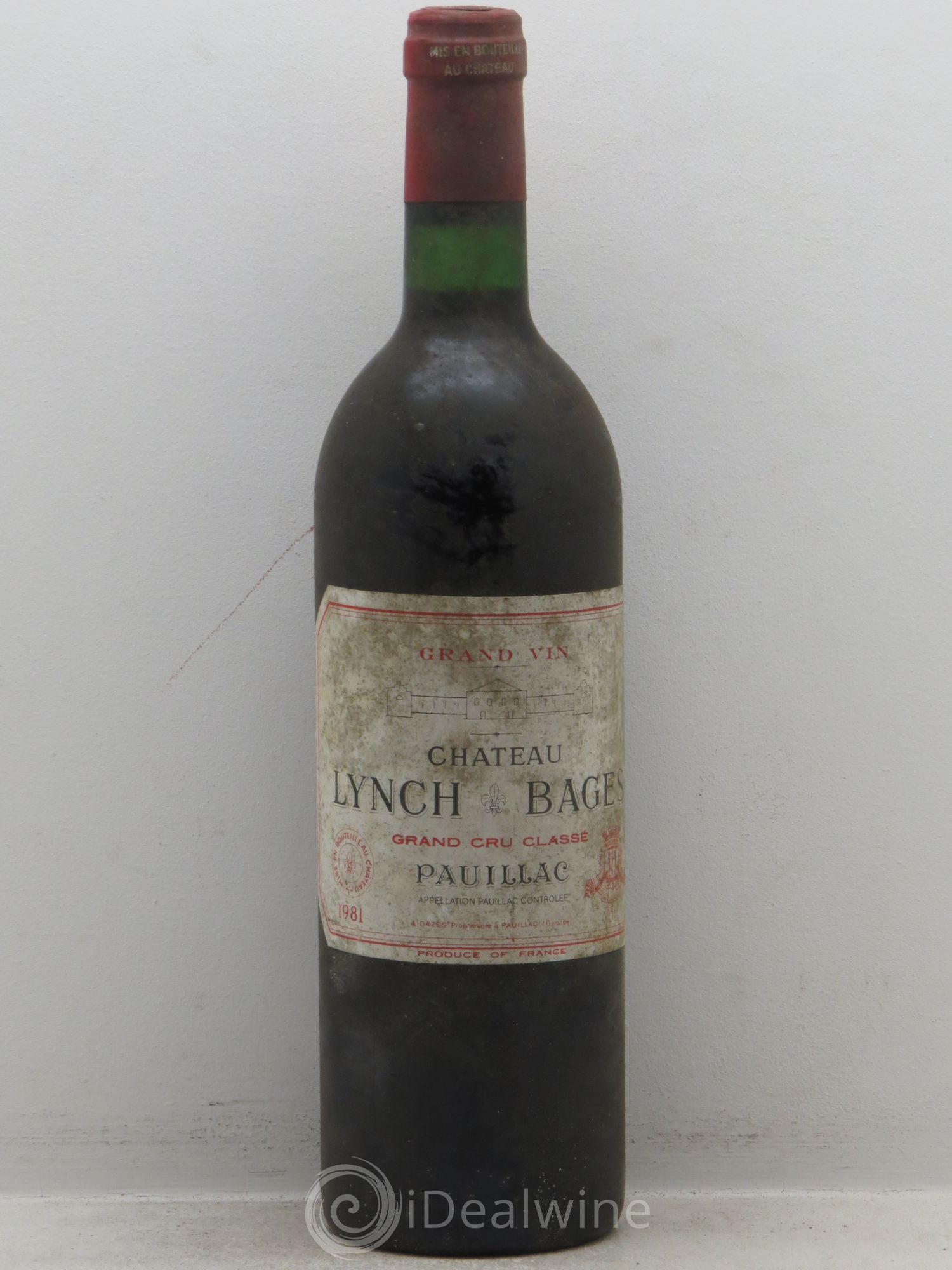 Château Lynch Bages 5ème Grand Cru Classé 1981 - Lot de 1 bouteille - 0