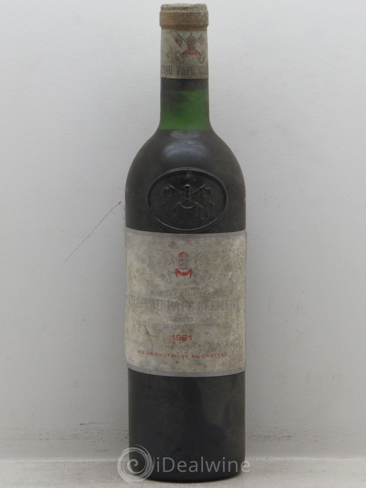 Château Pape Clément Cru Classé de Graves 1981 - Lot de 1 bouteille - 0