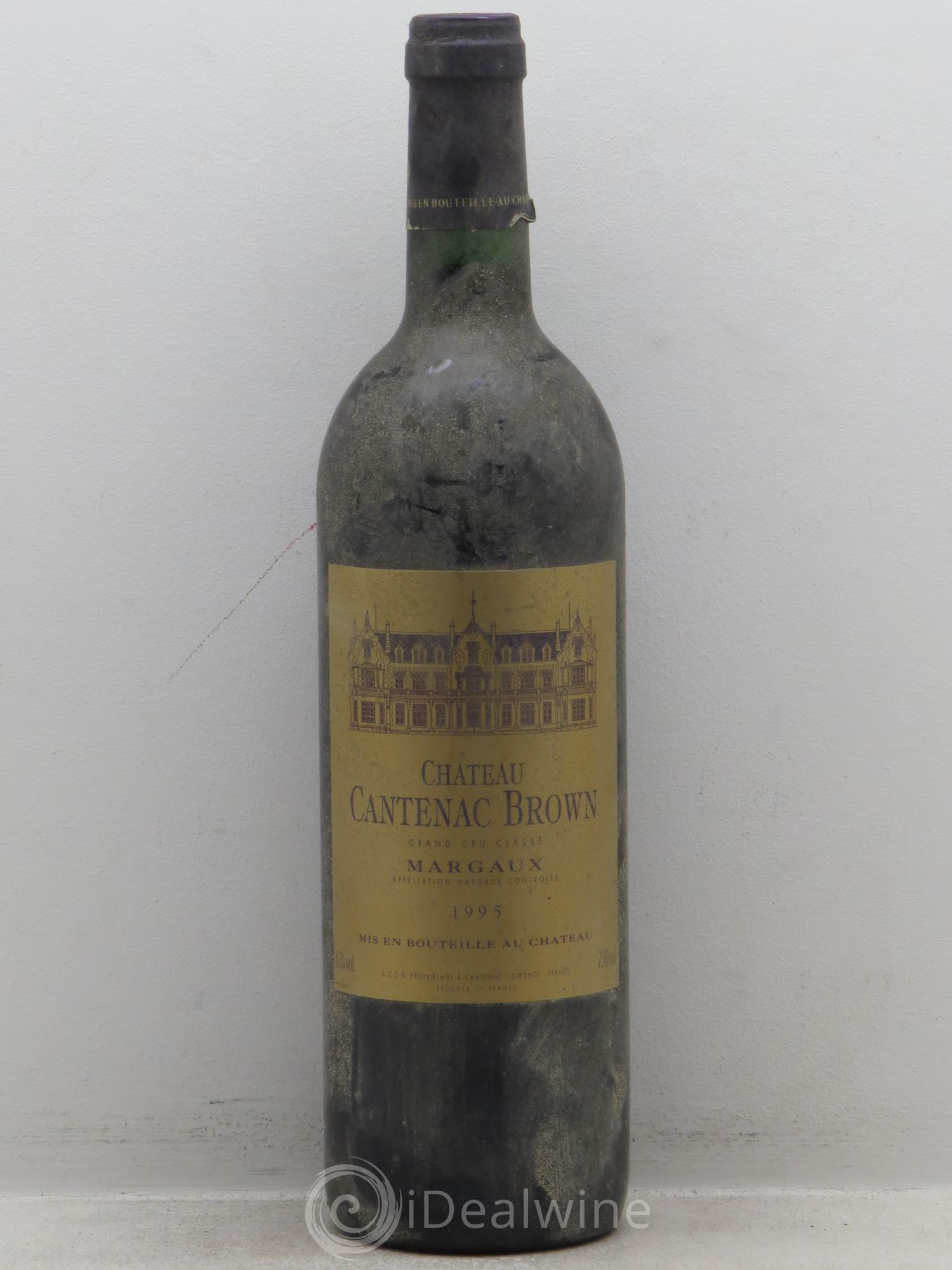 Château Cantenac Brown 3ème Grand Cru Classé 1995 - Lotto di 1 bottiglia - 0