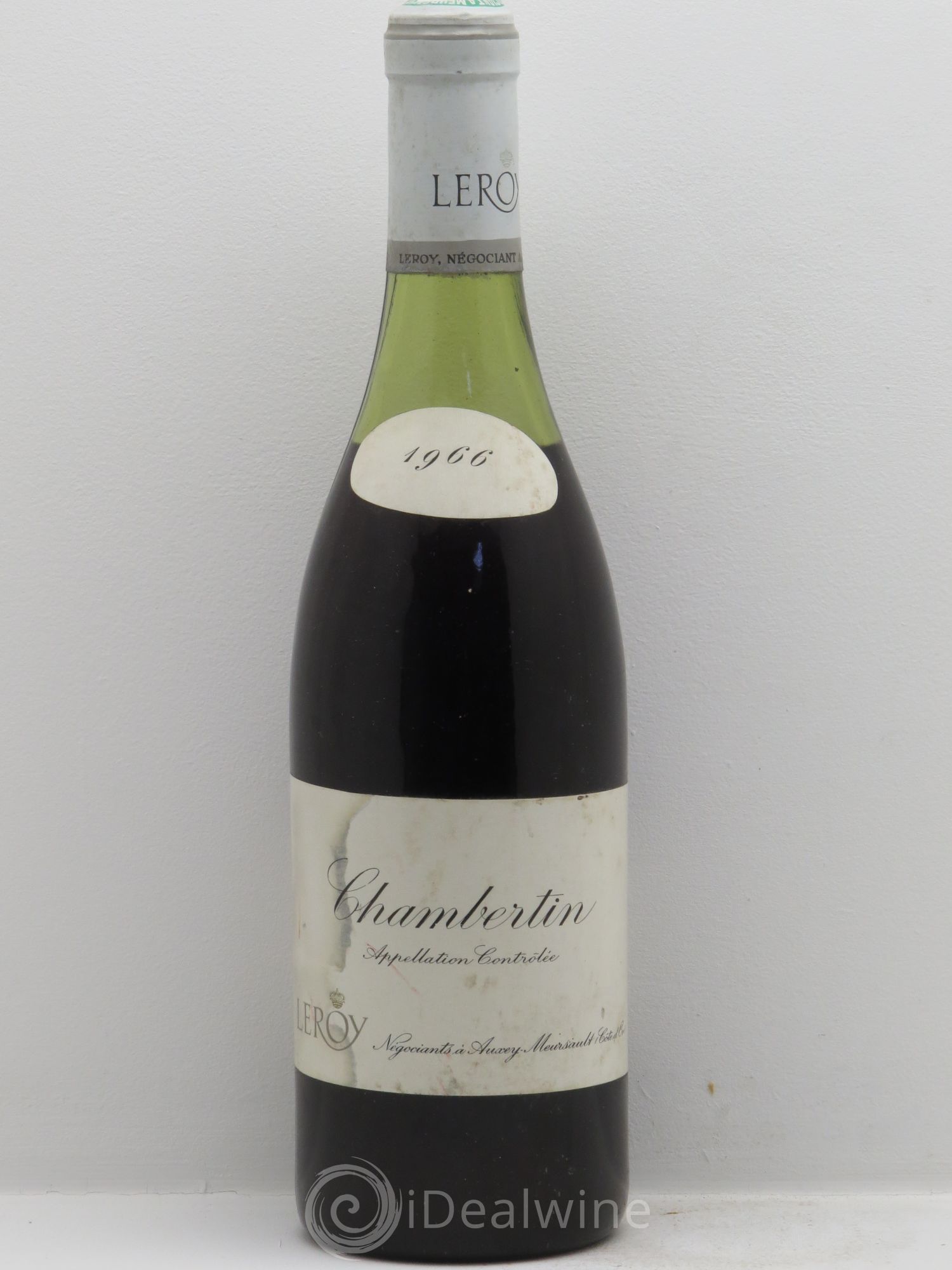 Chambertin Grand Cru Leroy (Domaine) 1966 - Lot de 1 bouteille - 0