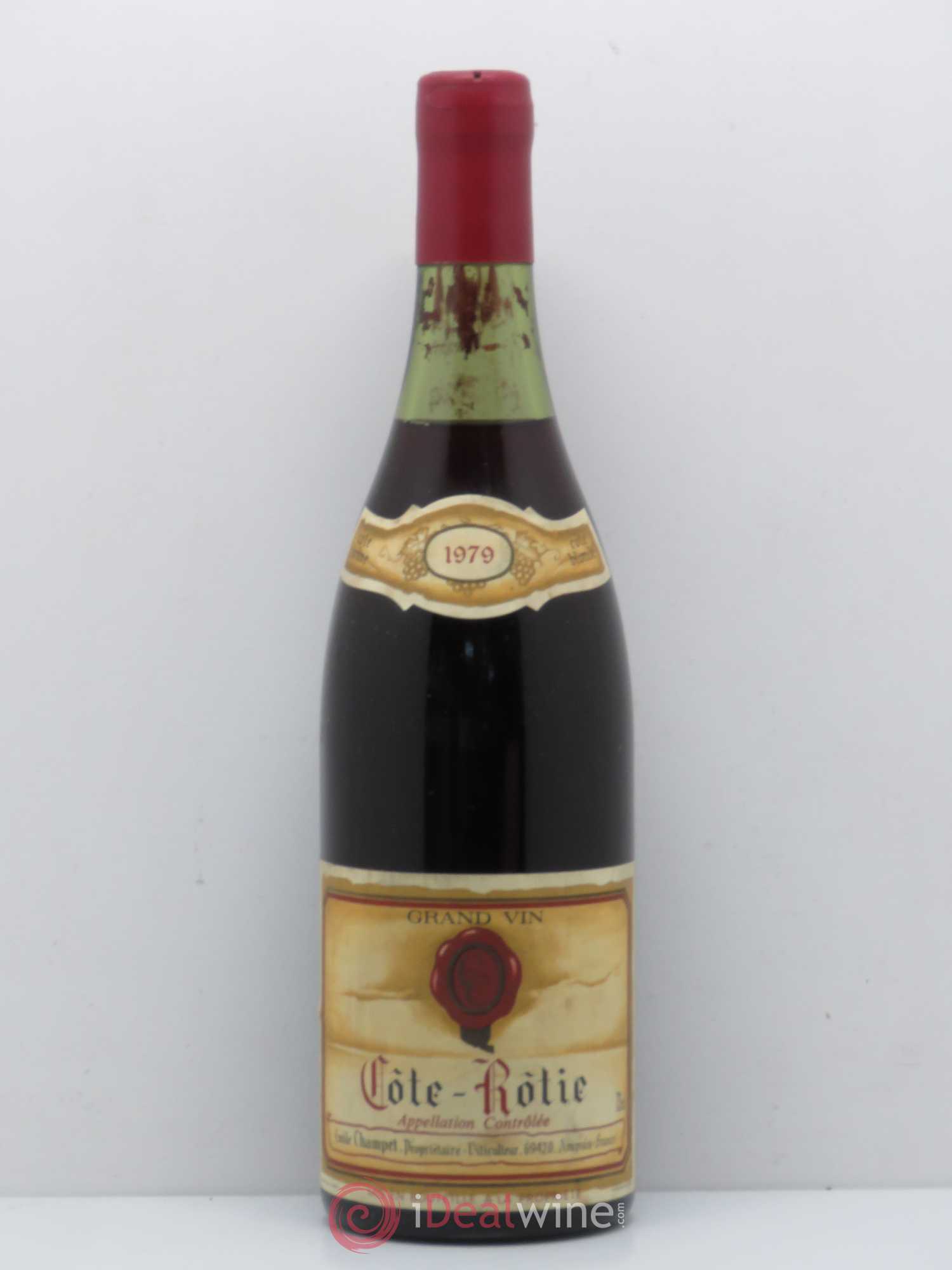 Côte-Rôtie Domaine Emile Champet 1979 - Posten von 1 Flasche - 0