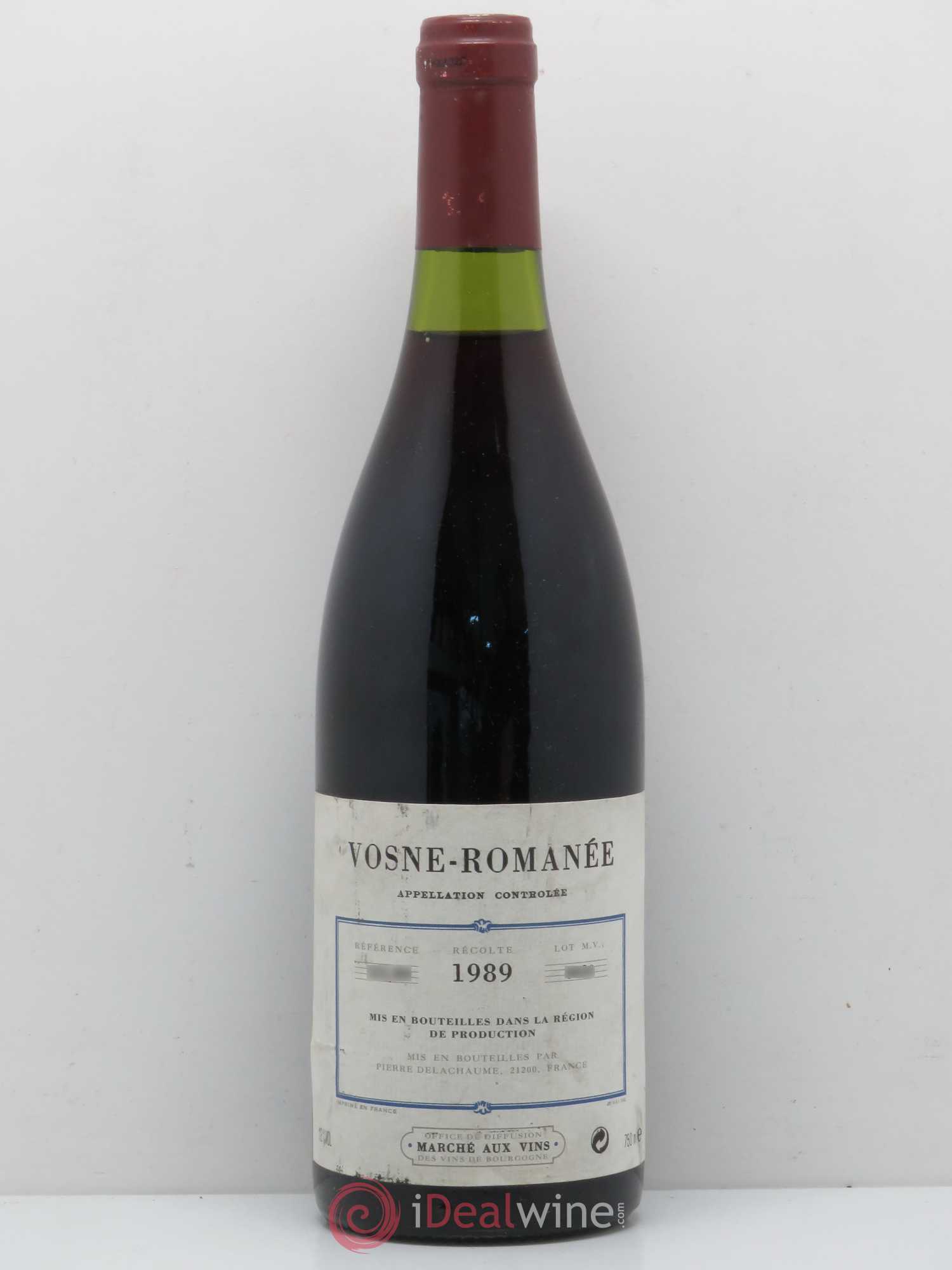 Vosne-Romanée Domaine Pierre Delachaume 1989 - Posten von 1 Flasche - 0