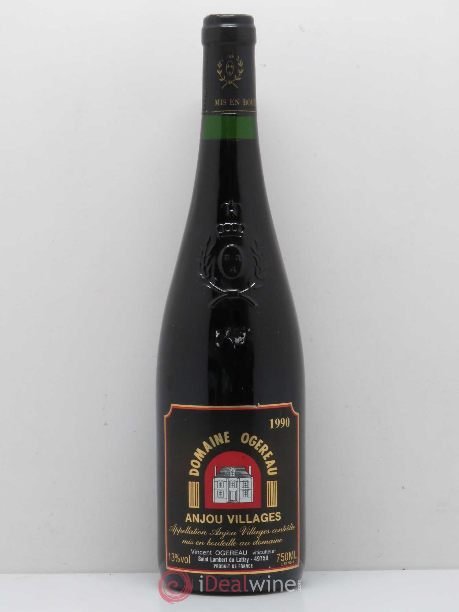 Anjou Ogereau (sans prix de réserve) 1990 - Posten von 1 Flasche - 0