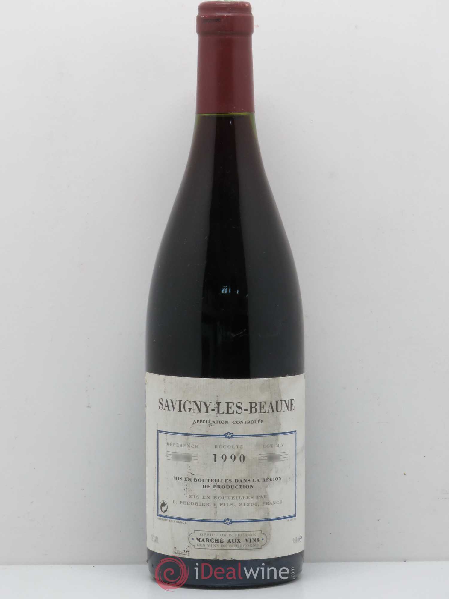 Savigny-lès-Beaune Domaine Perdrier 1990 - Posten von 1 Flasche - 0
