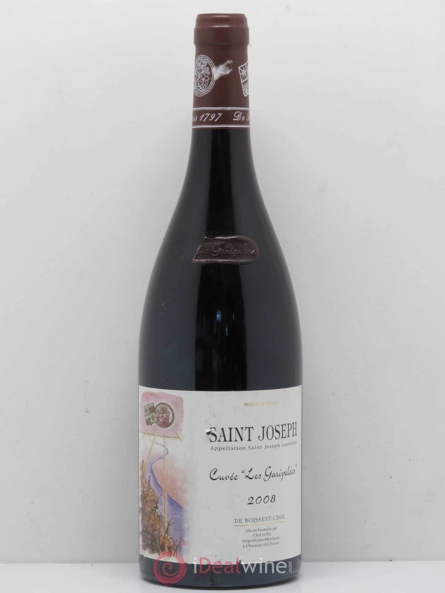 Saint-Joseph Les Garipilees Domaine Boysset Chol 2008 - Posten von 1 Flasche - 0