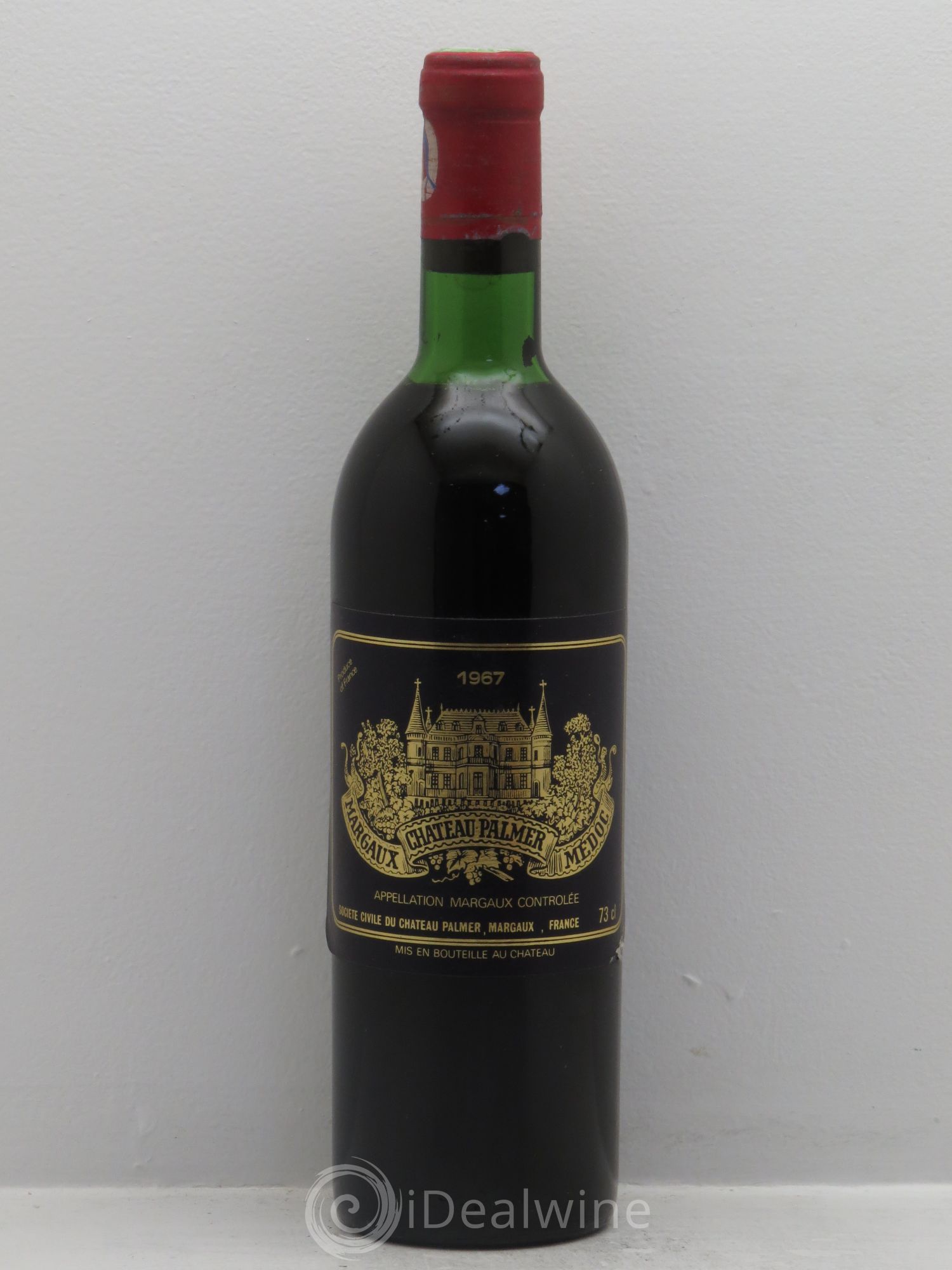 Château Palmer 3ème Grand Cru Classé 1967 - Lot de 1 bouteille - 0