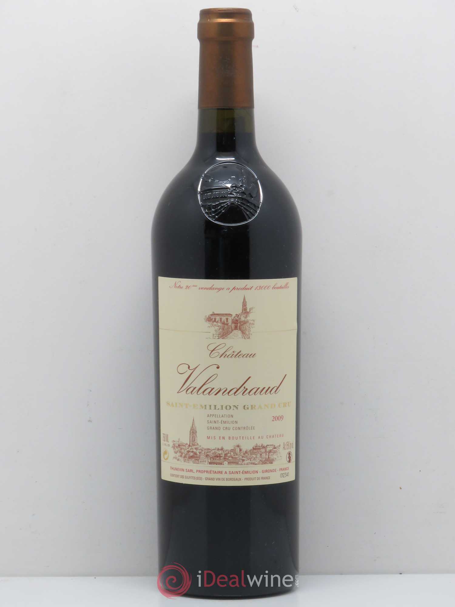 Château de Valandraud 2009 - Lot de 1 bouteille - 0