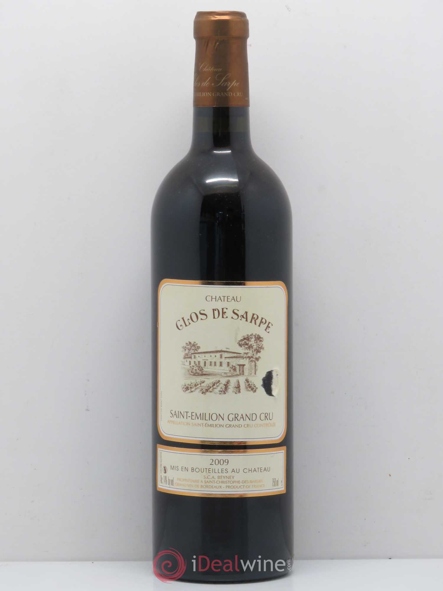 Clos de Sarpe Grand Cru Classé 2009 - Lot de 1 bouteille - 0