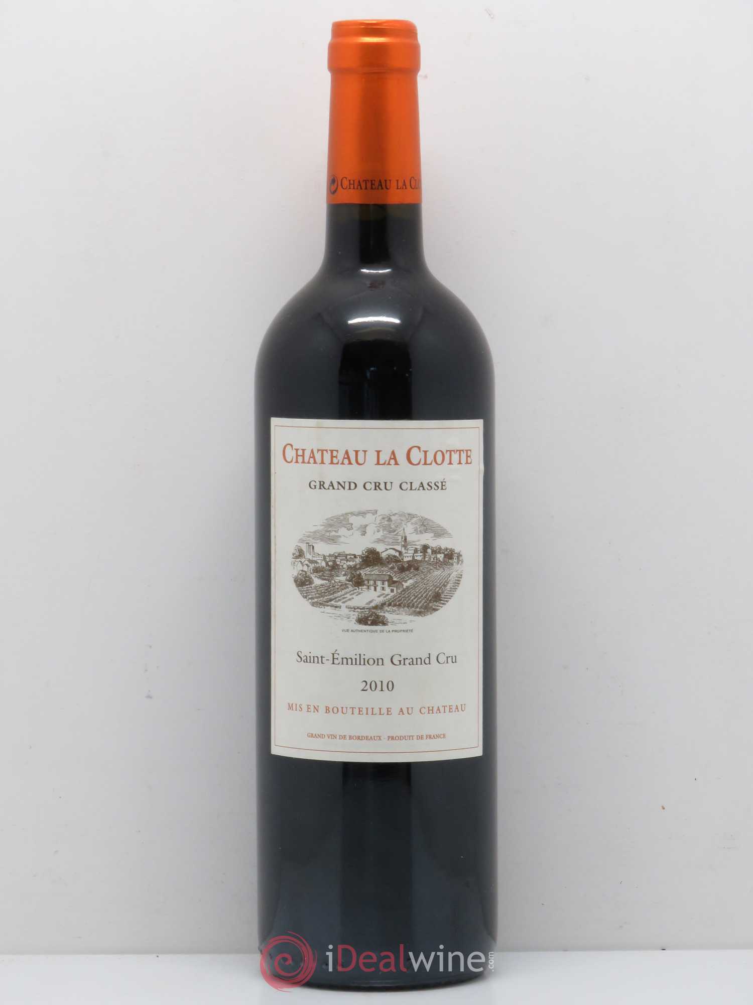 Château la Clotte 2010 - Lot de 1 bouteille - 0