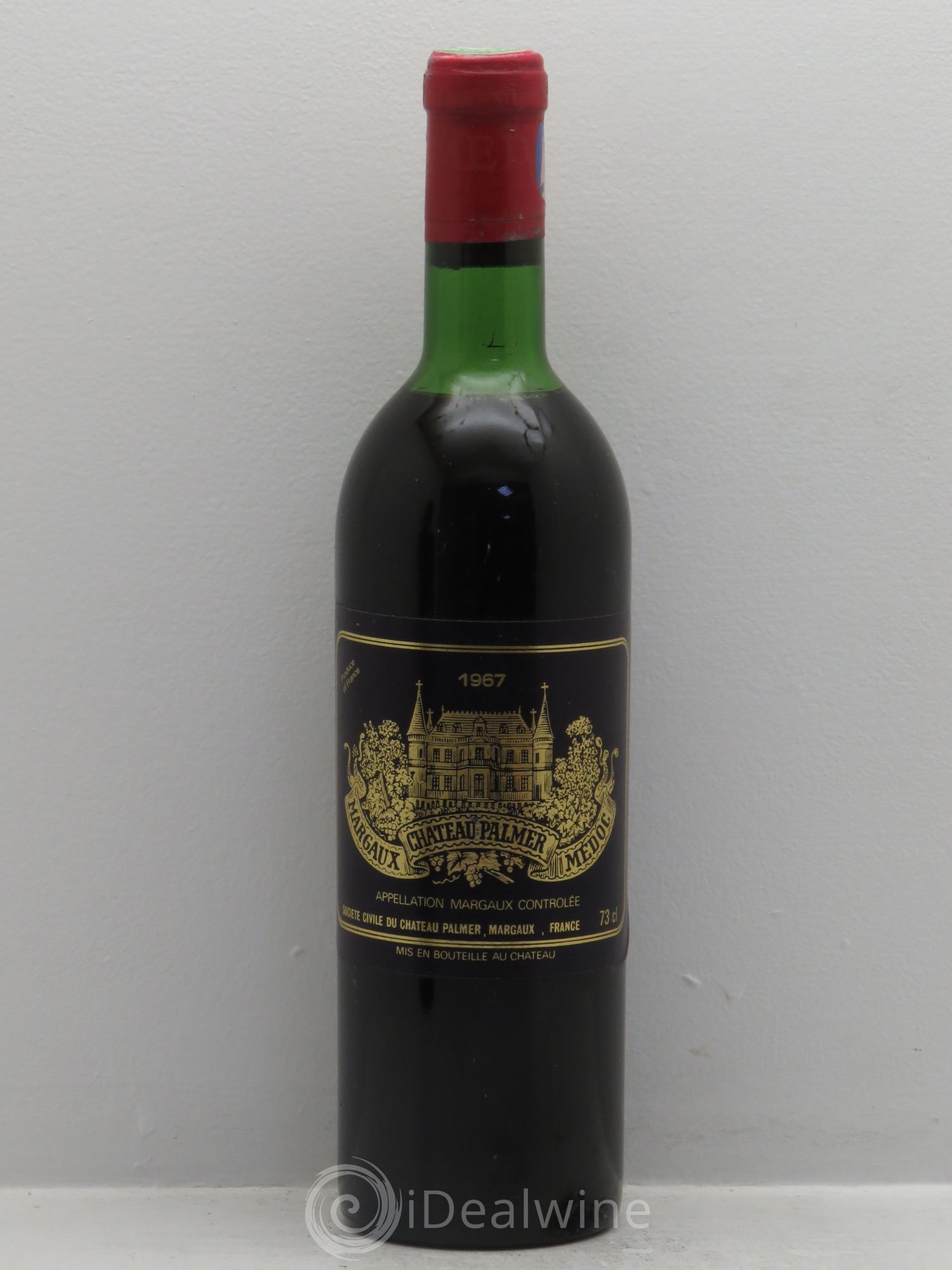 Château Palmer 3ème Grand Cru Classé 1967 - Lot de 1 bouteille - 0