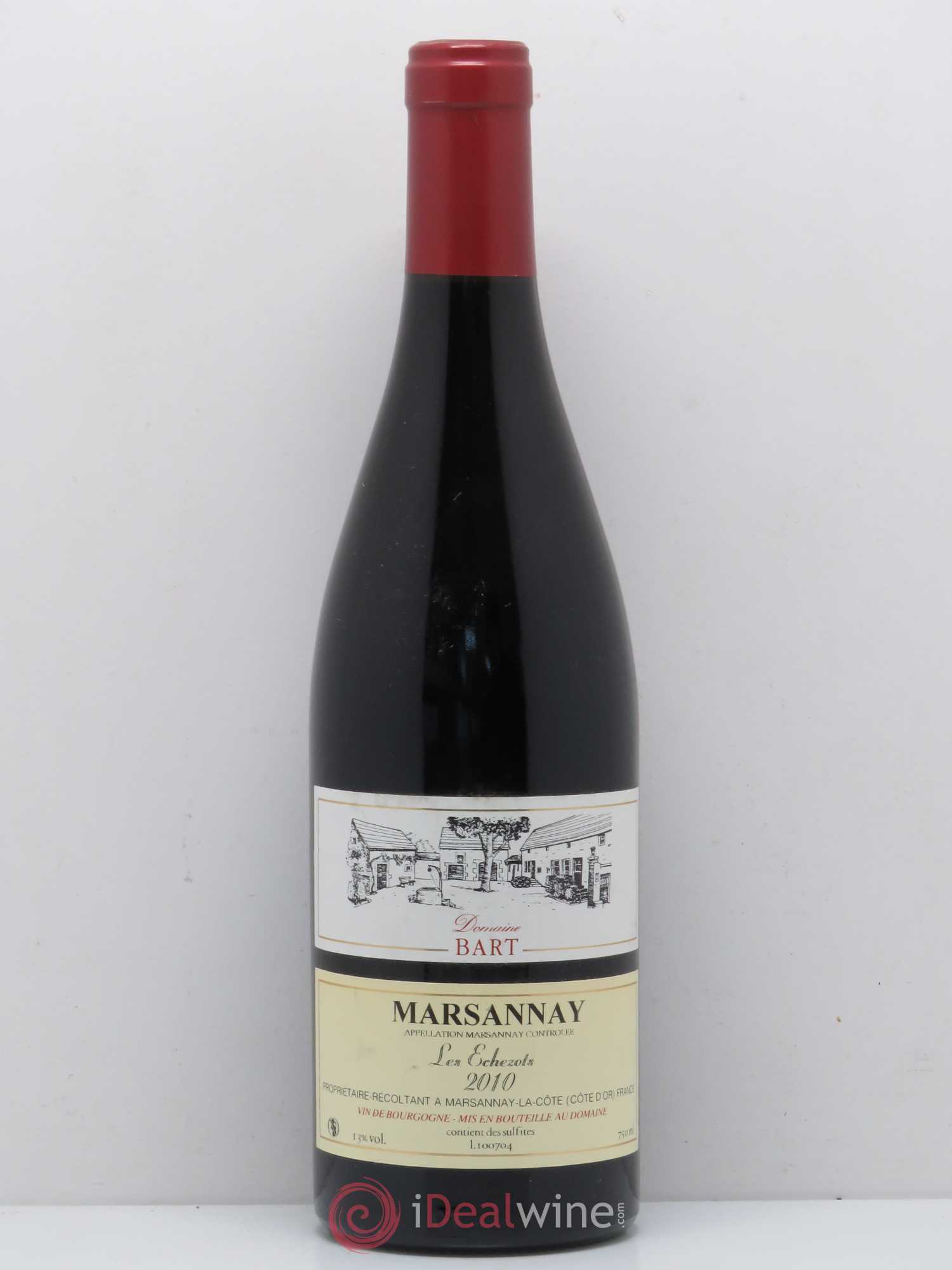 Marsannay Les Echézots Bart (Domaine) 2010 - Lot de 1 bouteille - 0
