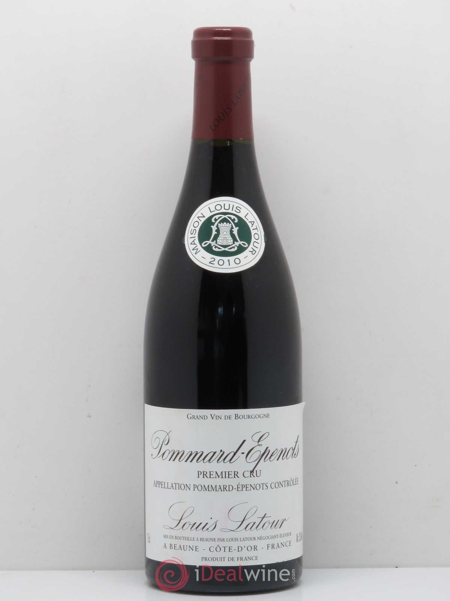 Pommard 1er Cru Les Epenots Louis Latour 2010 - Lot de 1 bouteille - 0