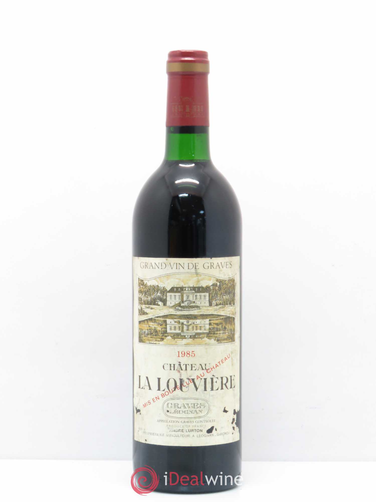 Château la Louvière (sans prix de réserve) 1985 - Lot de 1 bouteille - 0
