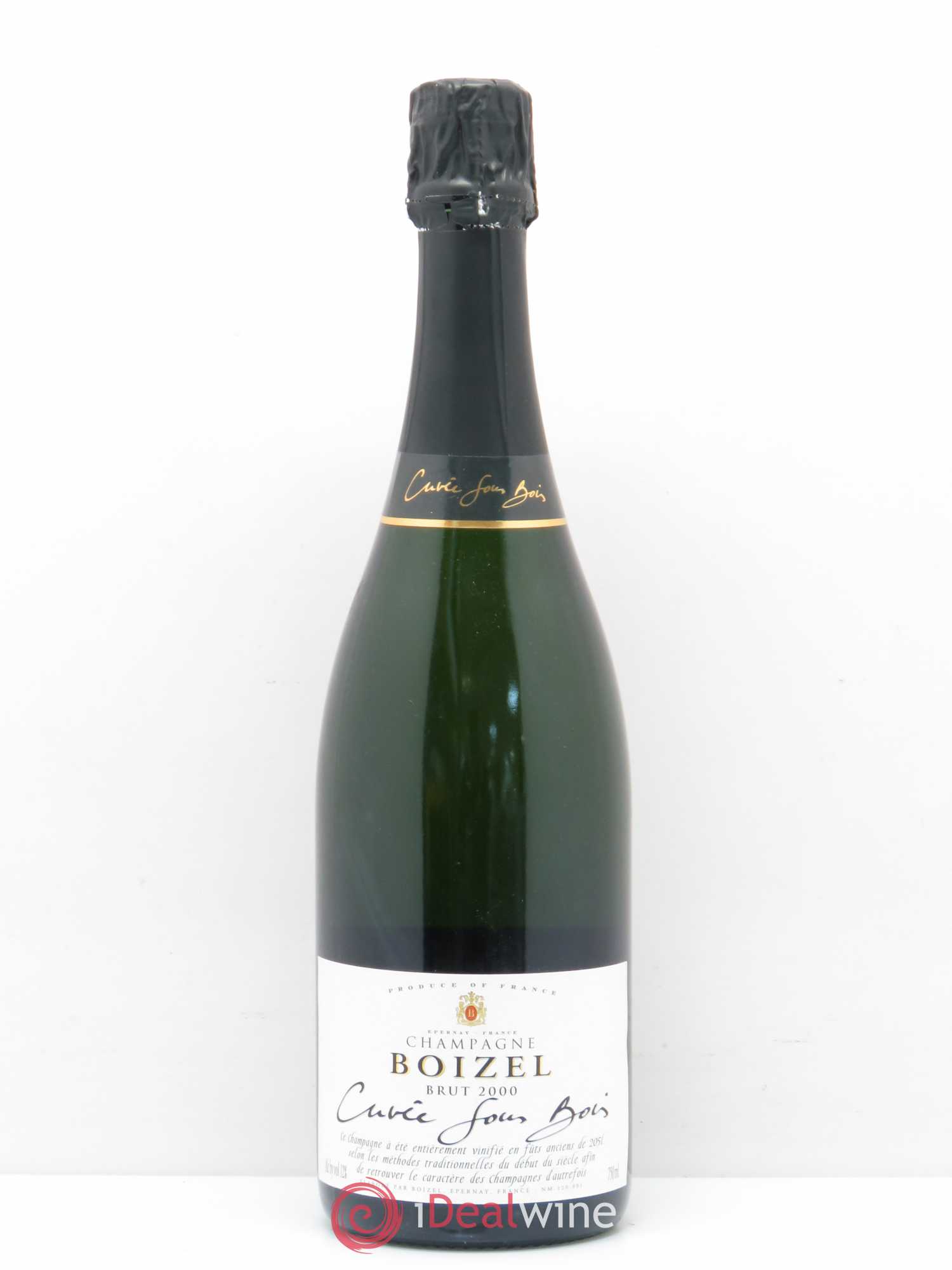 Champagne cuvée sous bois Boizel 2000 - Posten von 1 Flasche - 0