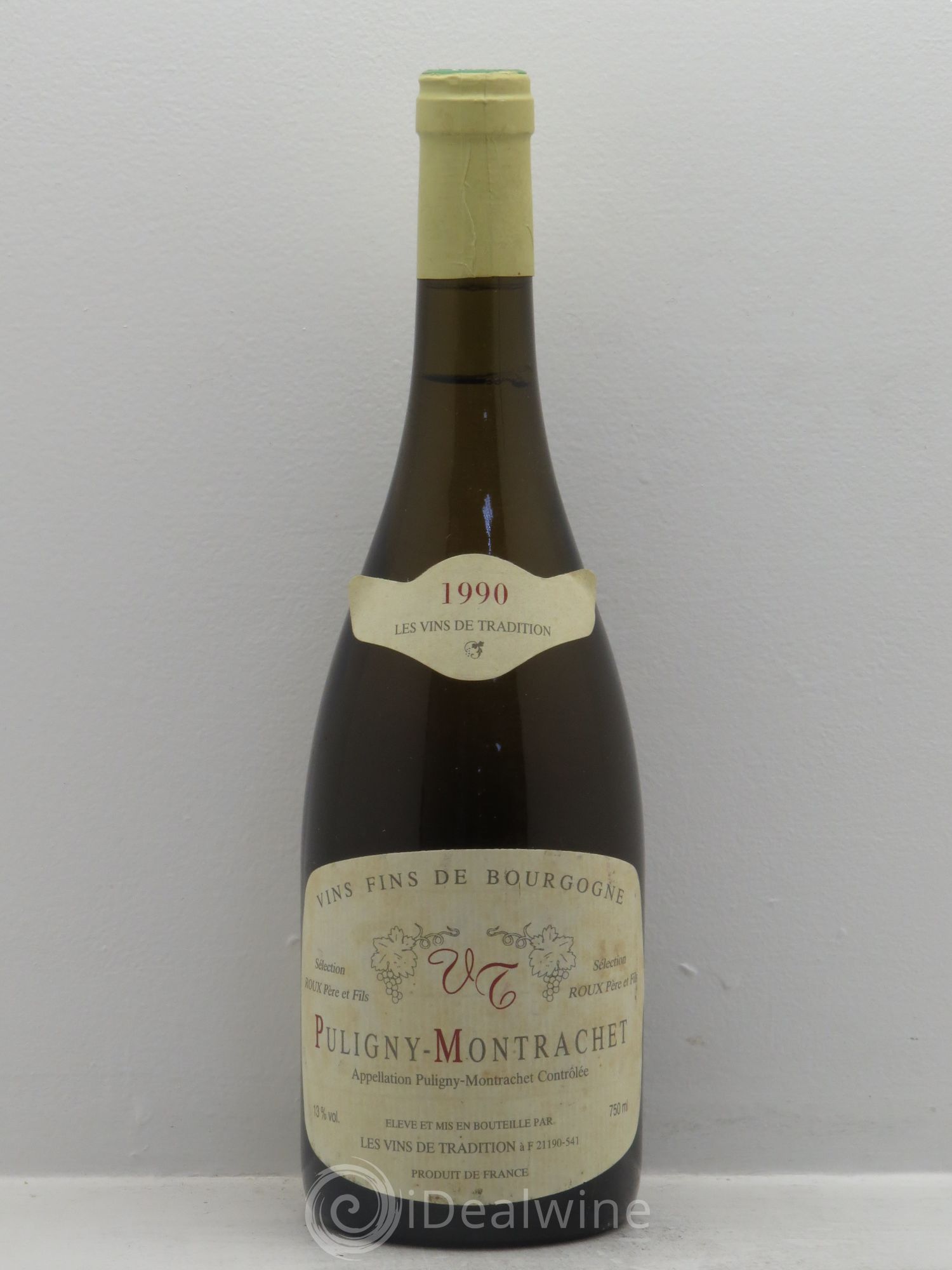 Puligny-Montrachet Domaine Roux 1990 - Lot de 1 bouteille - 0