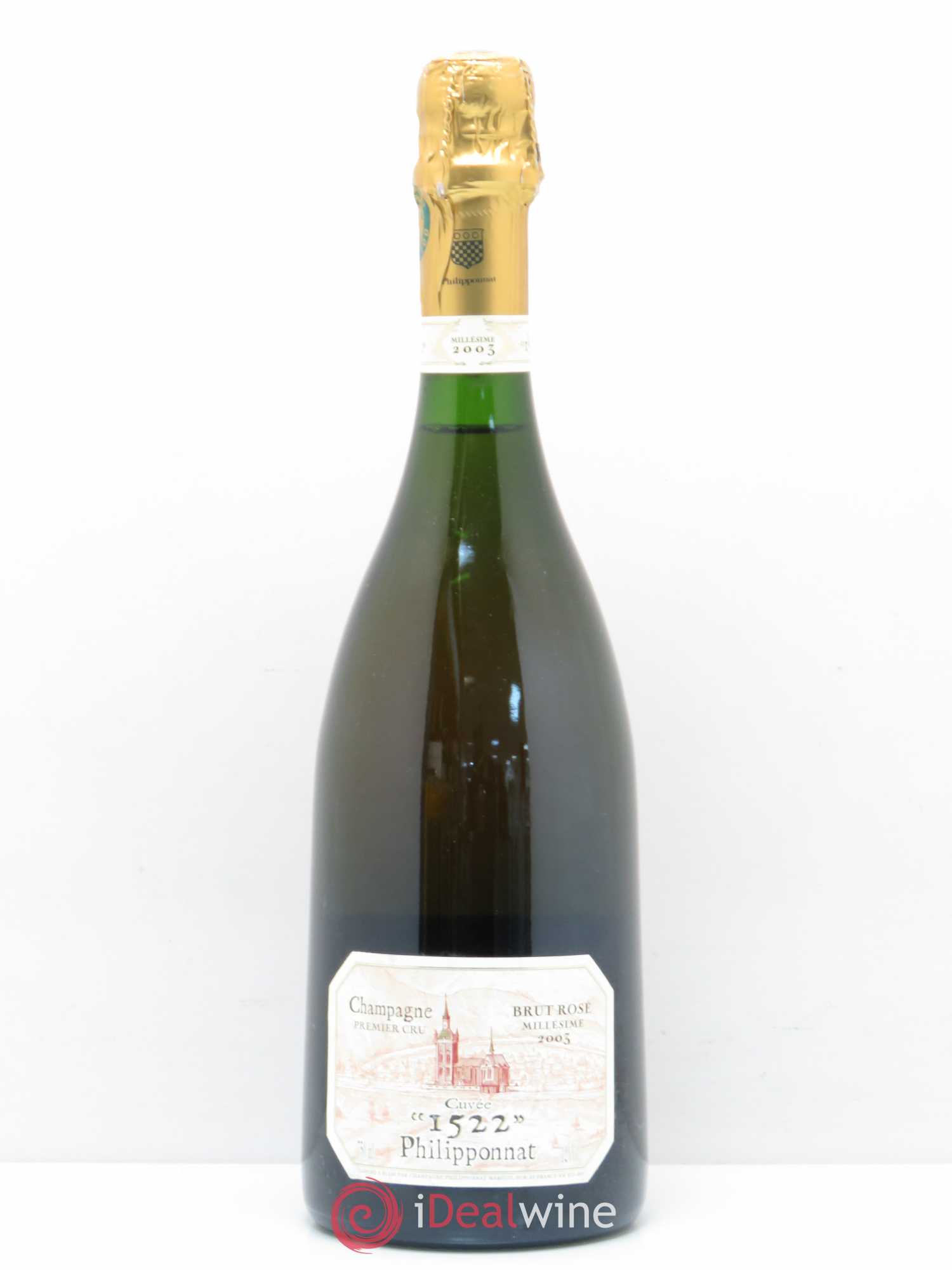 Cuvée 1522 1er Cru Brut Philipponnat 2003 - Lot de 1 bouteille - 0