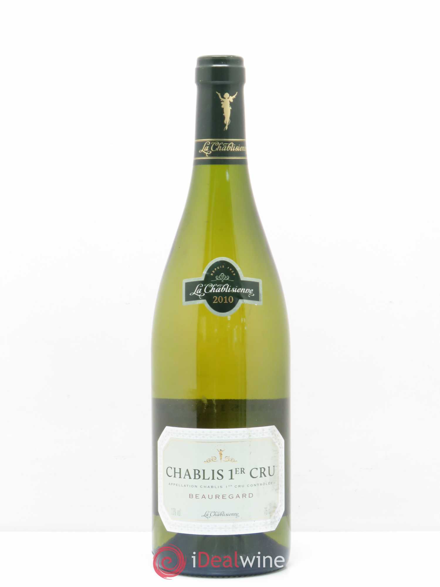 Chablis 1er Cru Beauregard Domaine La Chablisienne (sans prix de réserve) 2010 - Posten von 1 Flasche - 0