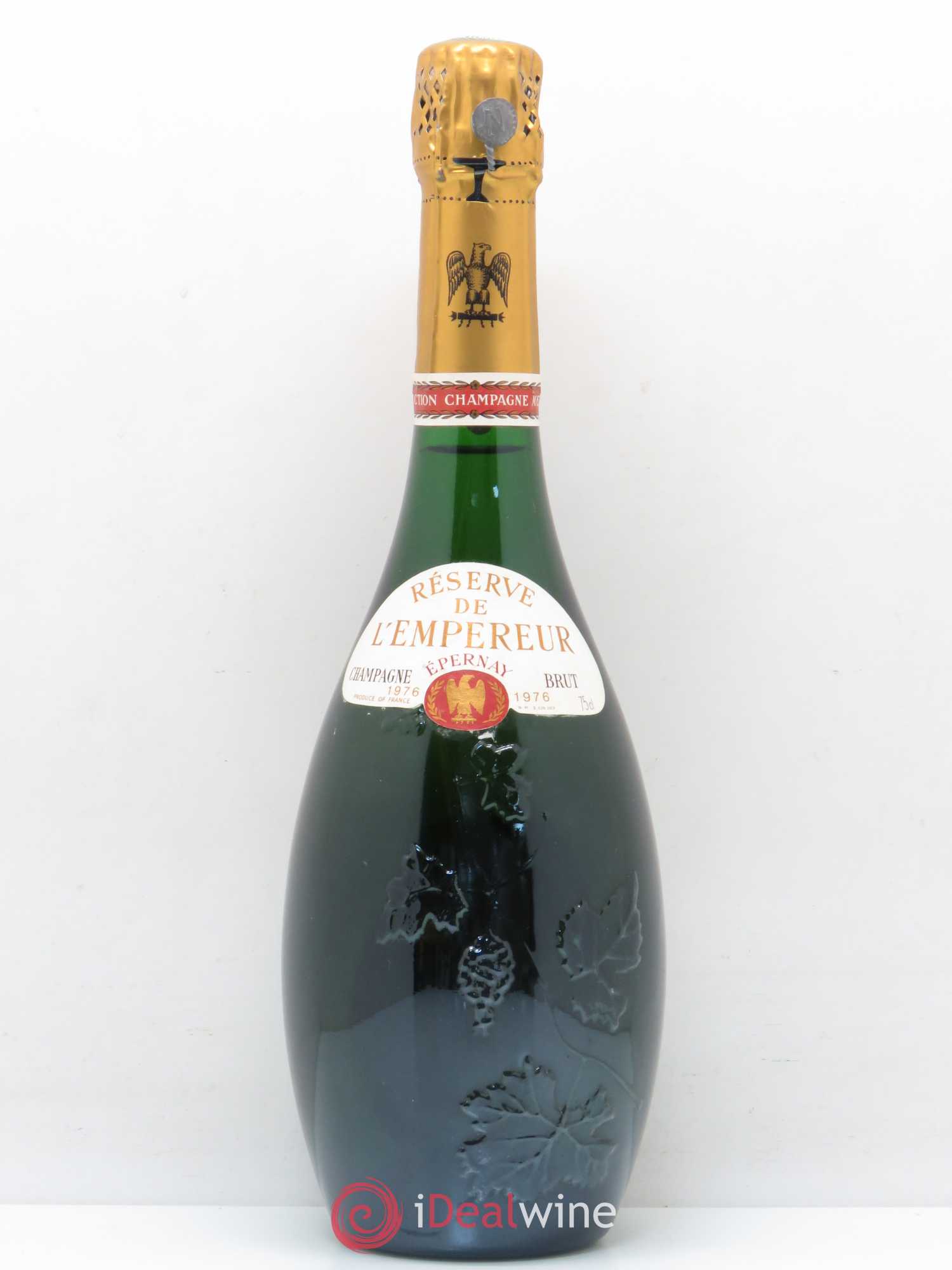 Champagne Réserve de l'Empereur Mercier 1976 - Lot de 1 bouteille - 0