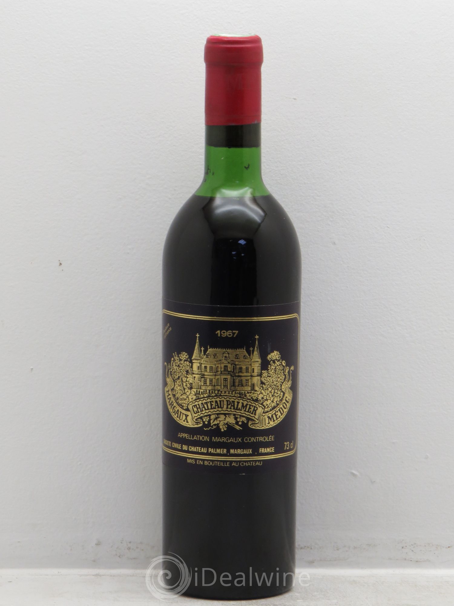 Château Palmer 3ème Grand Cru Classé 1967 - Lot de 1 bouteille - 0