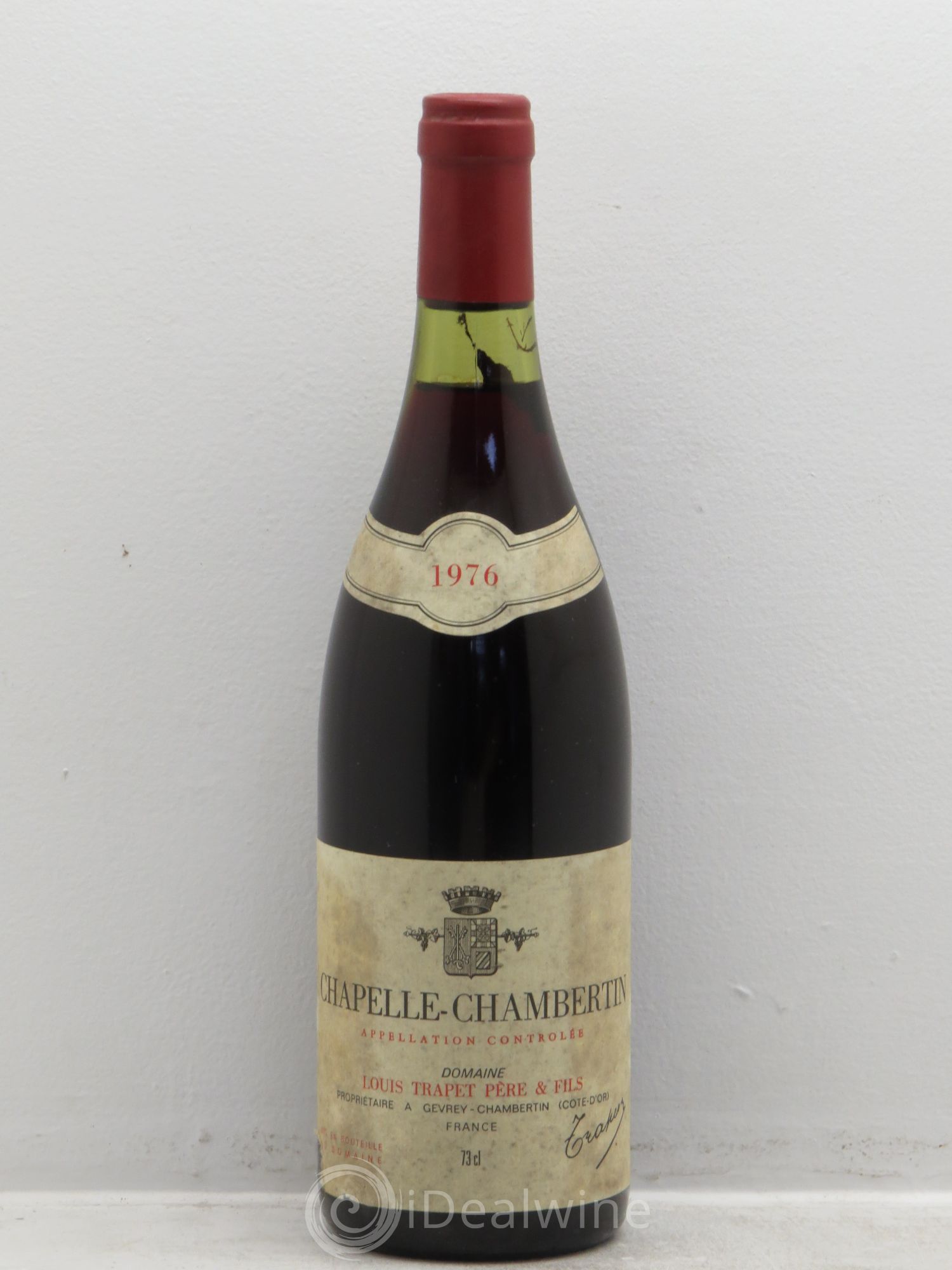 Chapelle-Chambertin Grand Cru Domaine Trapet 1976 - Lot de 1 bouteille - 0