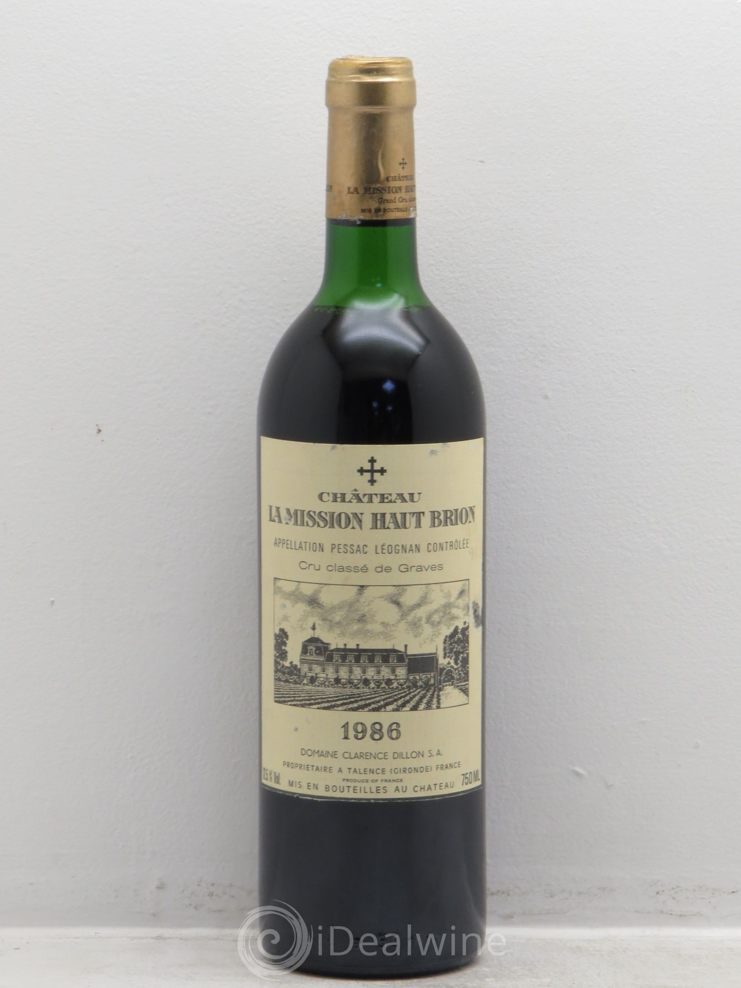 Château la Mission Haut-Brion Cru Classé de Graves 1986 - Lotto di 1 bottiglia - 0