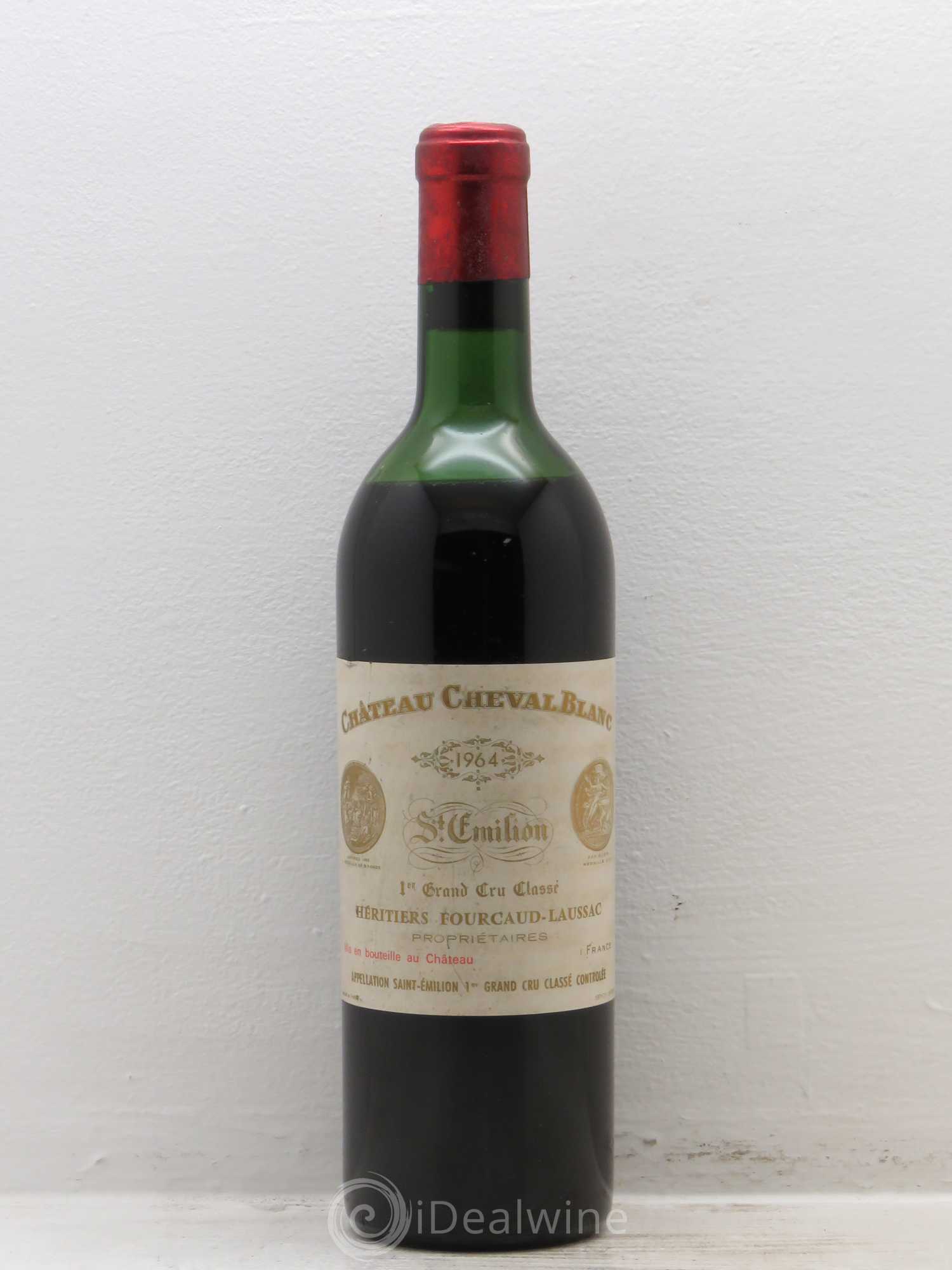 Château Cheval Blanc 1er Grand Cru Classé A 1964 - Lot de 1 bouteille - 0