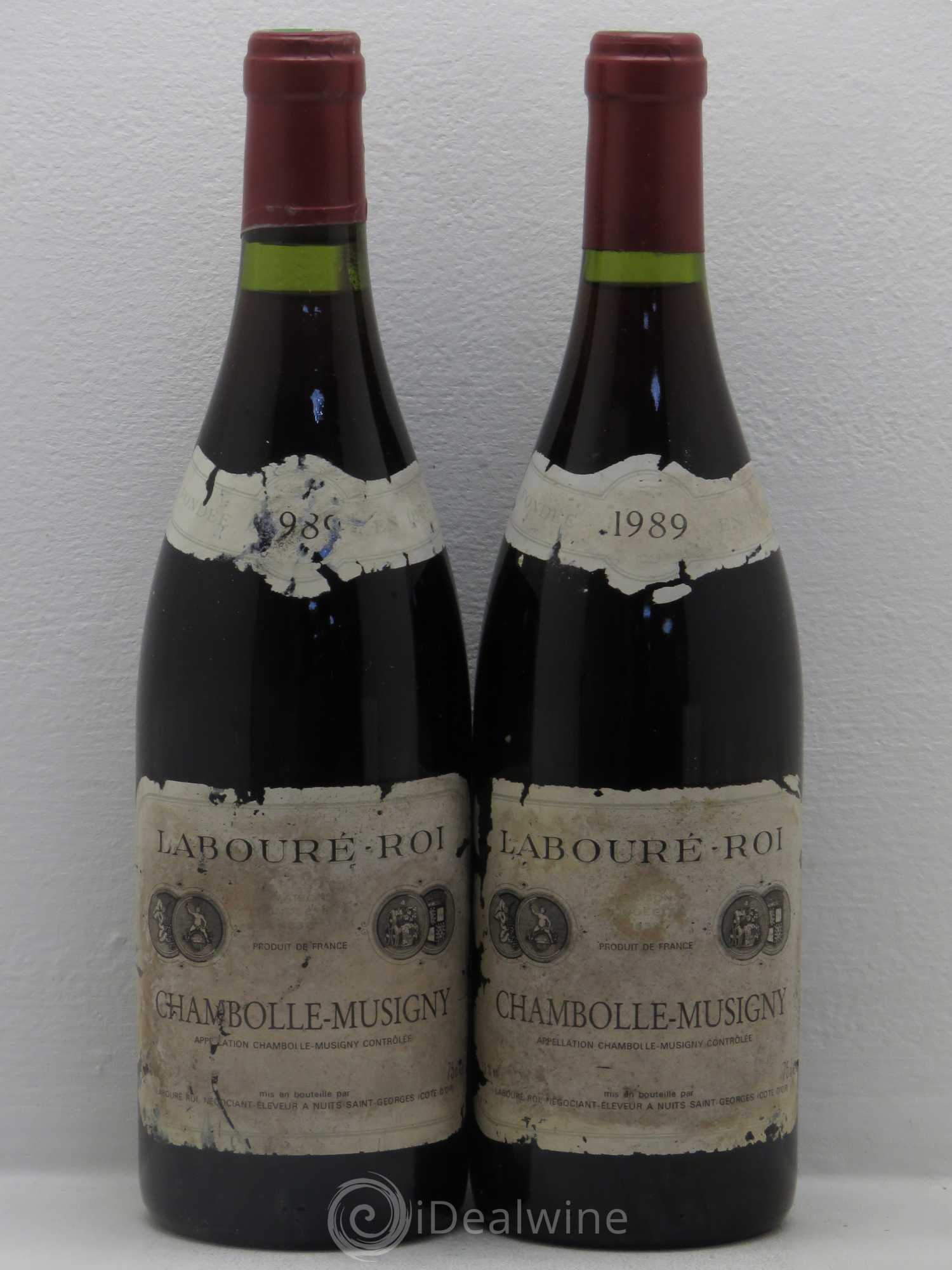 Chambolle-Musigny 1989 - Lot de 2 bouteilles - 0
