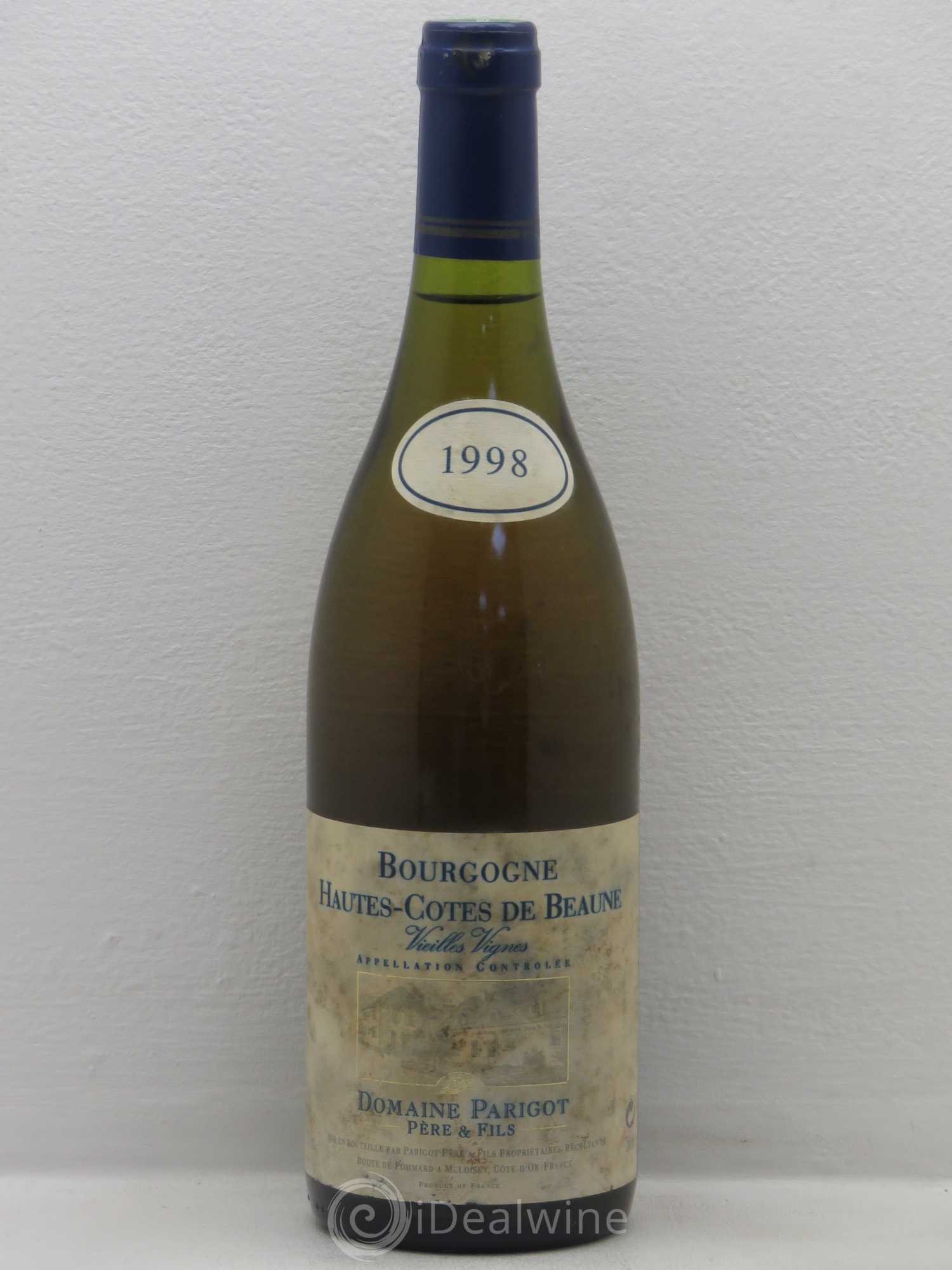 Hautes-Côtes de Beaune Domaine Parigot Vieilles Vignes 1998 - Posten von 1 Flasche - 0