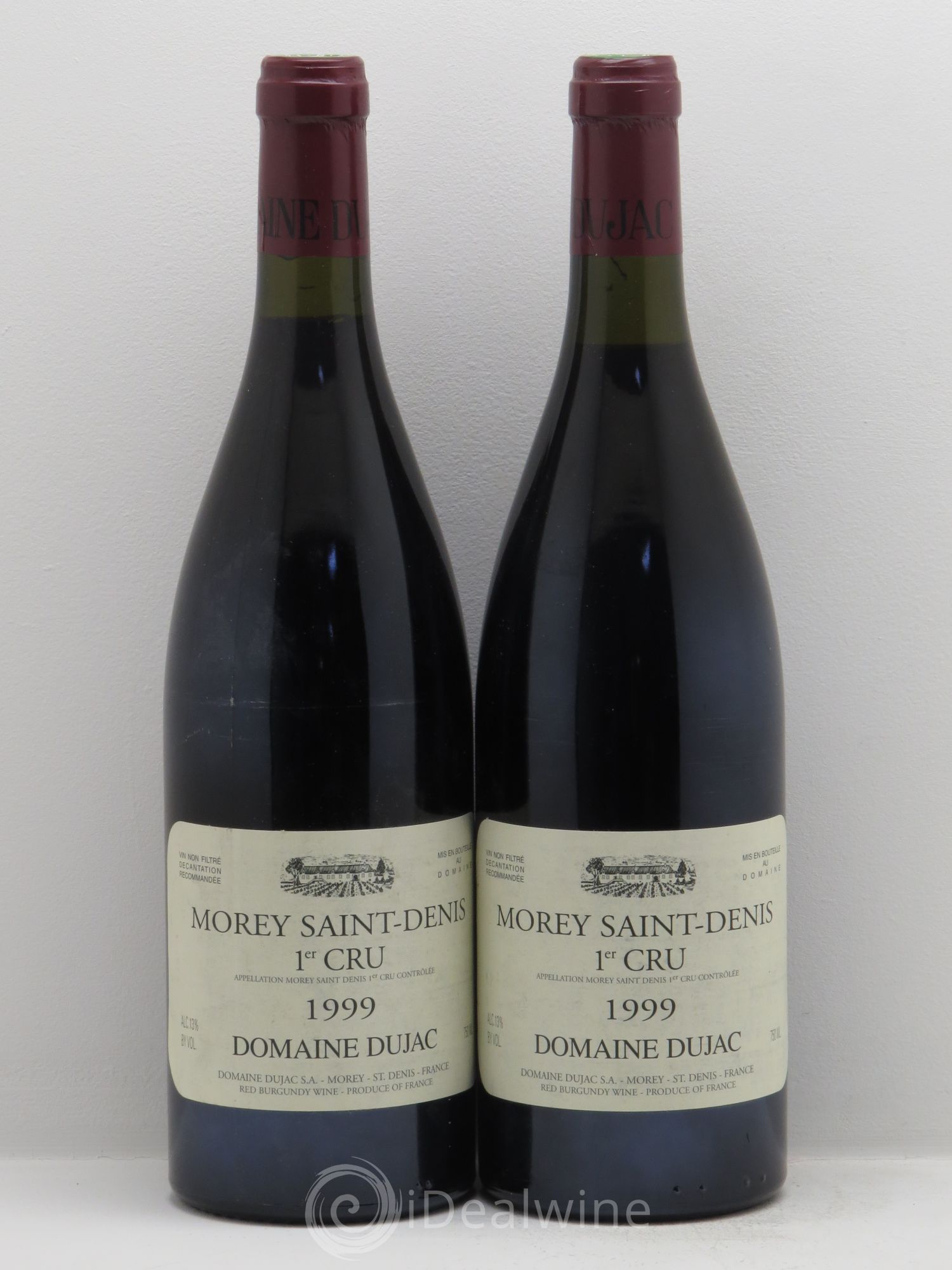 Morey-Saint-Denis 1er Cru Dujac (Domaine) 1999 - Lot de 2 bouteilles - 0