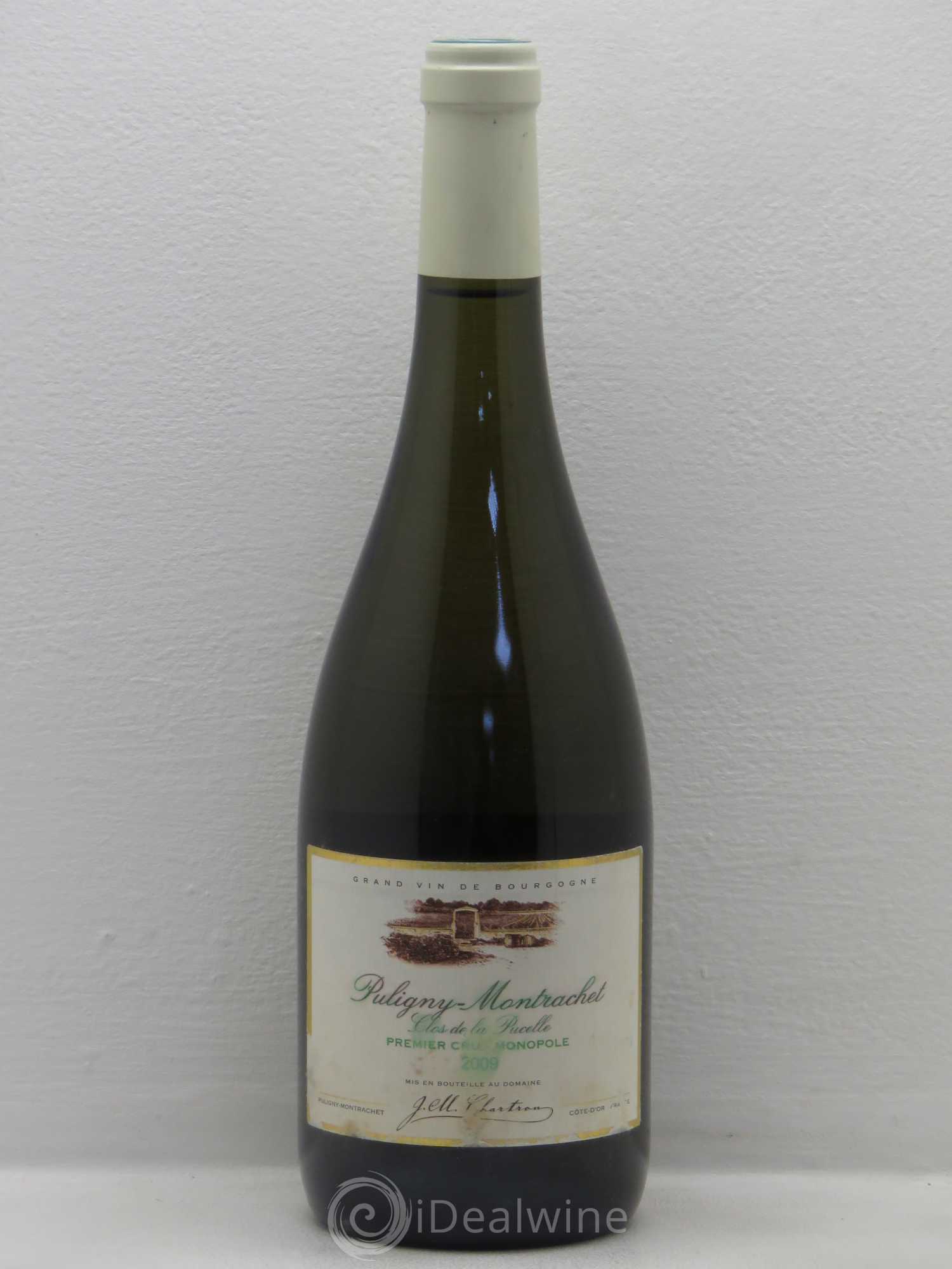 Puligny-Montrachet 1er Cru Clos de la Pucelle Jean Chartron (Domaine) 2009 - Lot de 1 bouteille - 0