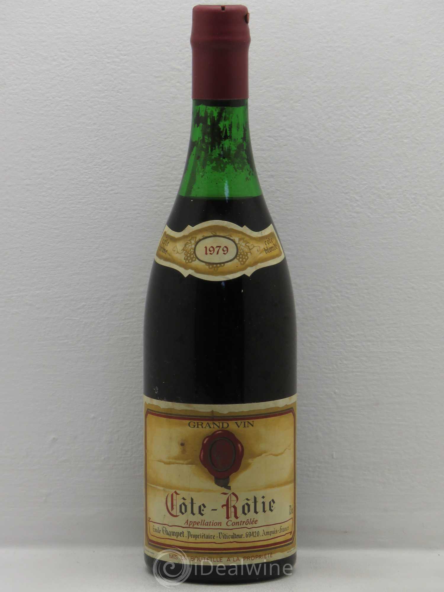 Côte-Rôtie Côte Brune et Blonde 1979 - Posten von 1 Flasche - 0