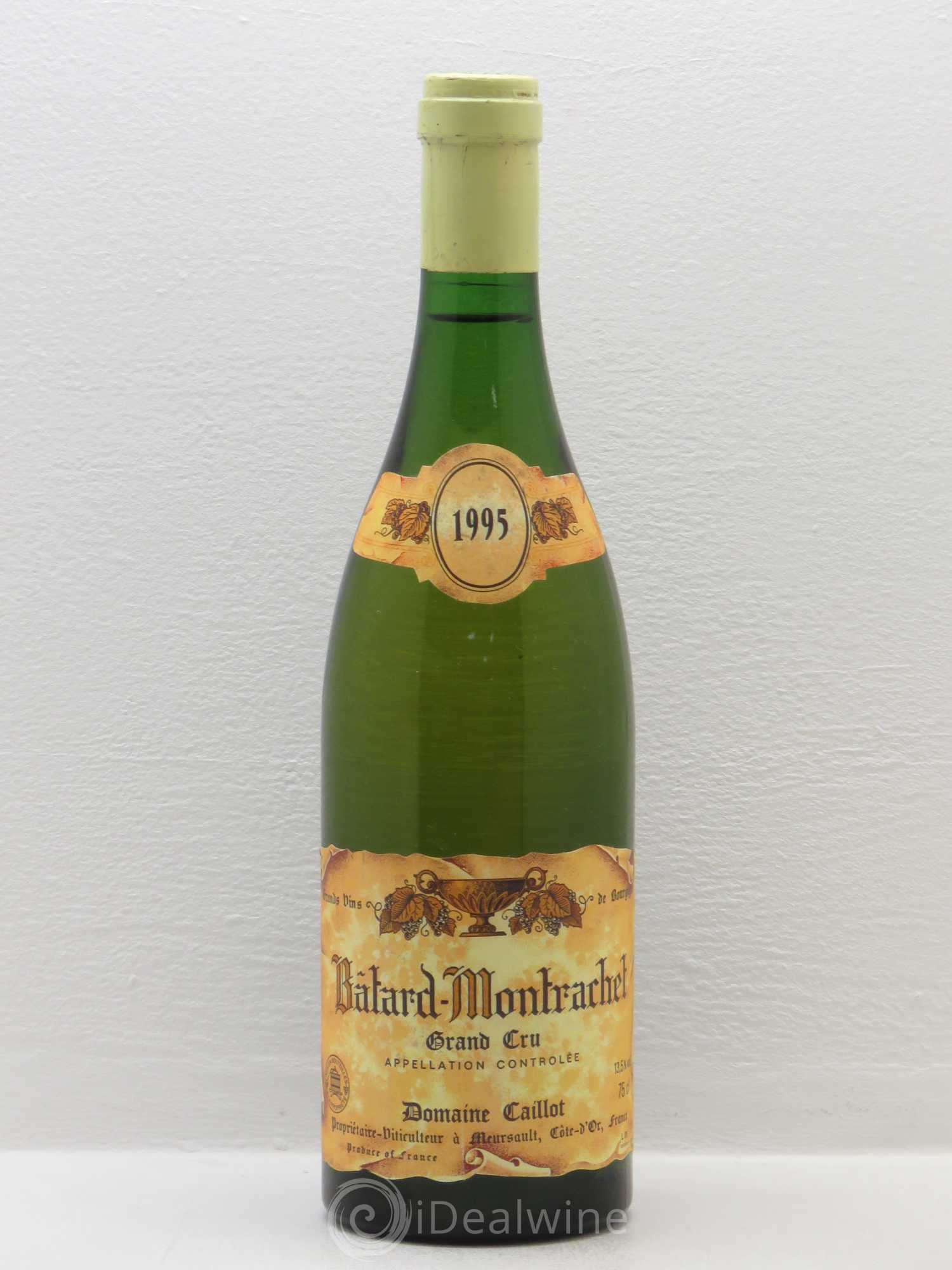 Bâtard-Montrachet Grand Cru Domaine Caillot 1995 - Posten von 1 Flasche - 0