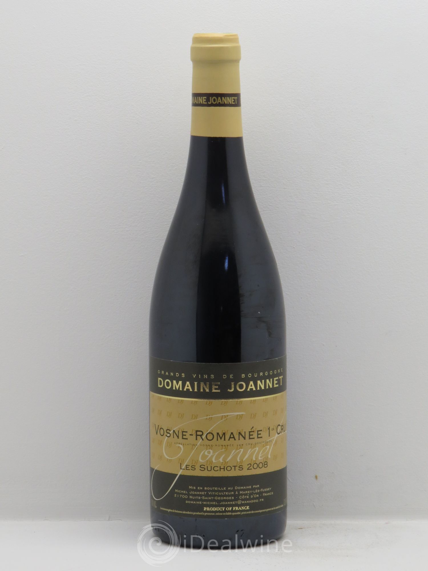 Vosne-Romanée 1er Cru Joannet 2008 - Lot de 1 bouteille - 0