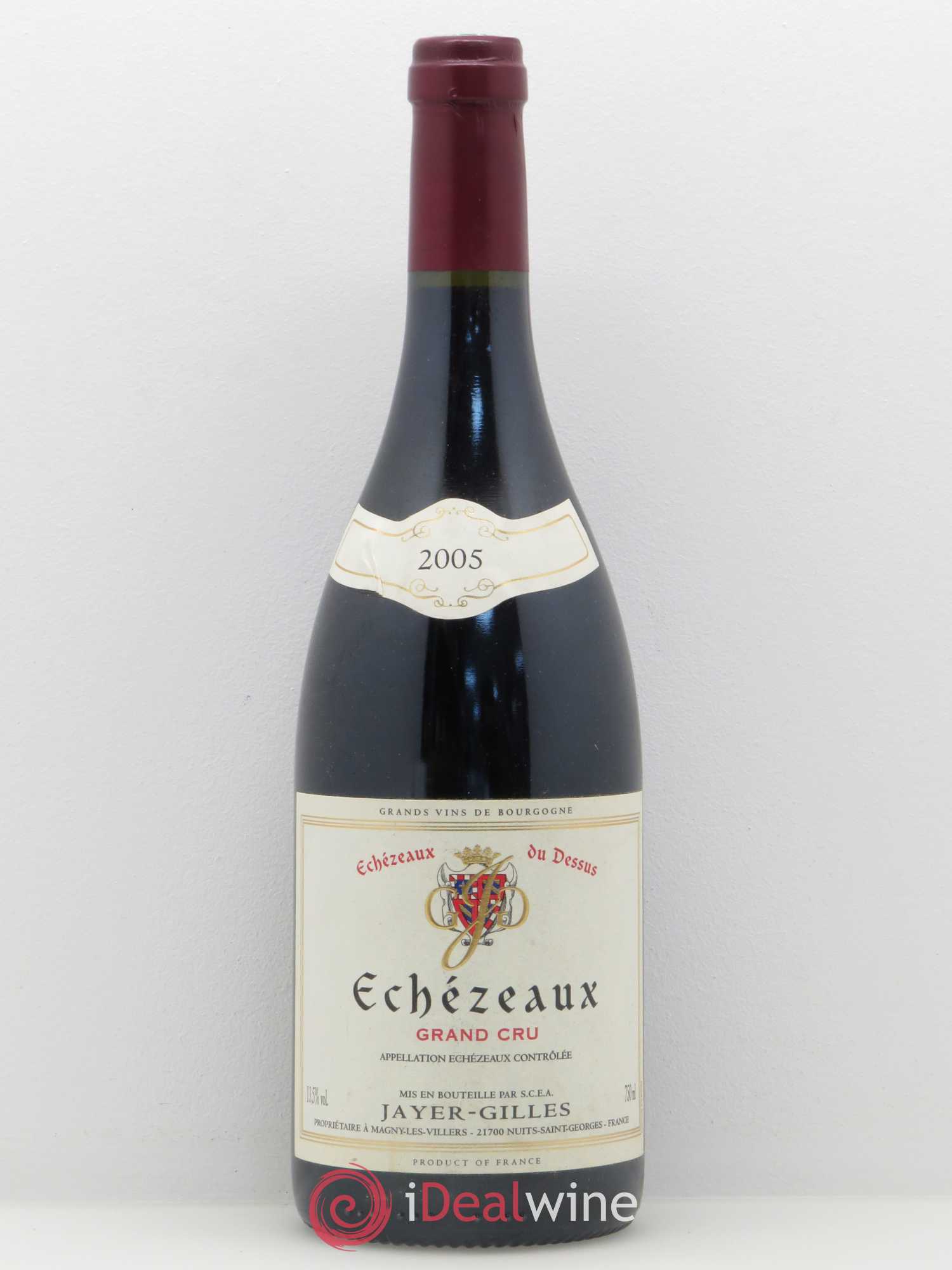 Echezeaux Grand Cru Jayer-Gilles Echézeaux du dessus 2005 - Lot de 1 bouteille - 0