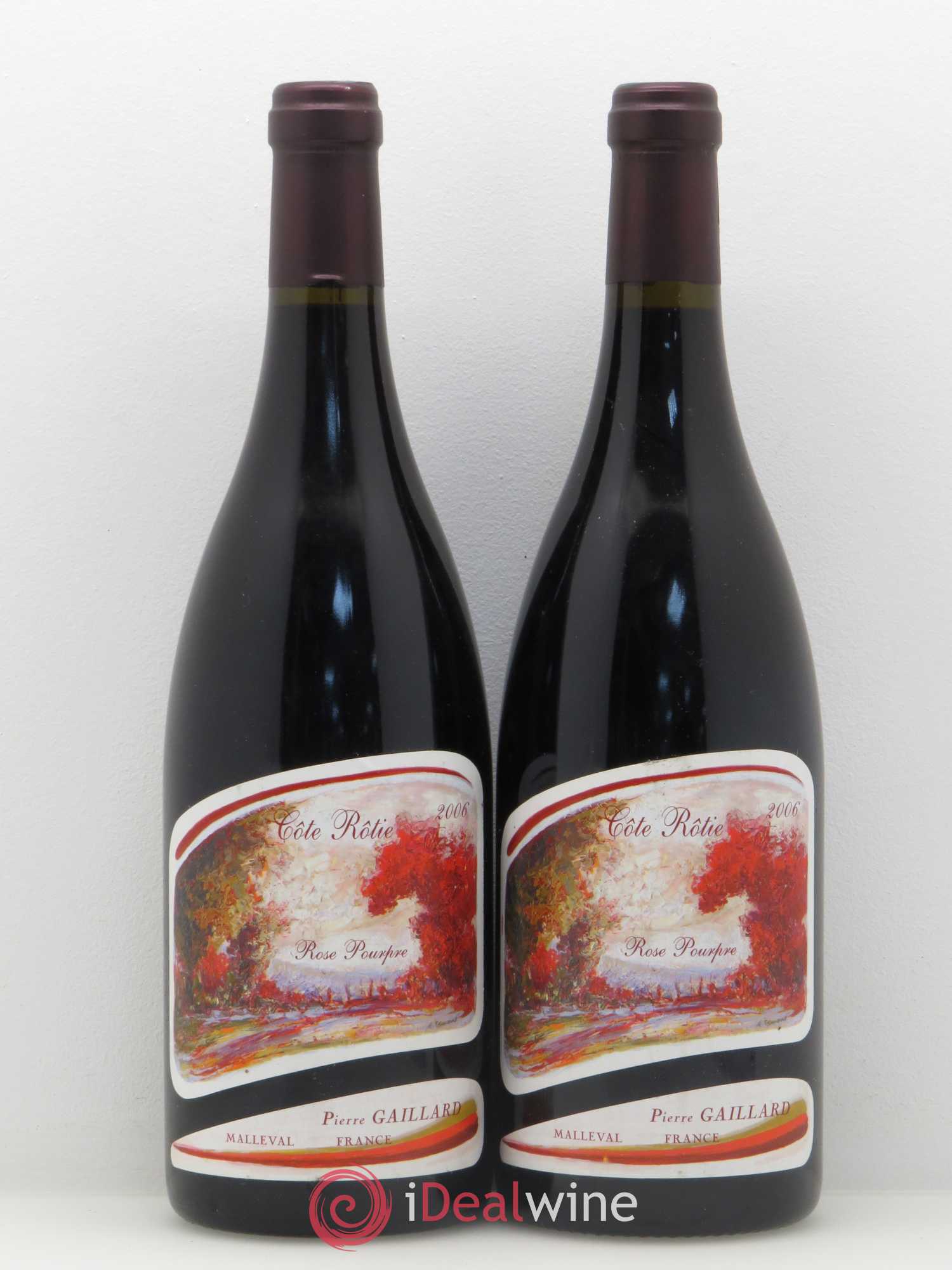 Côte-Rôtie Rose Pourpre Pierre Gaillard 2006 - Lot de 2 bouteilles - 0