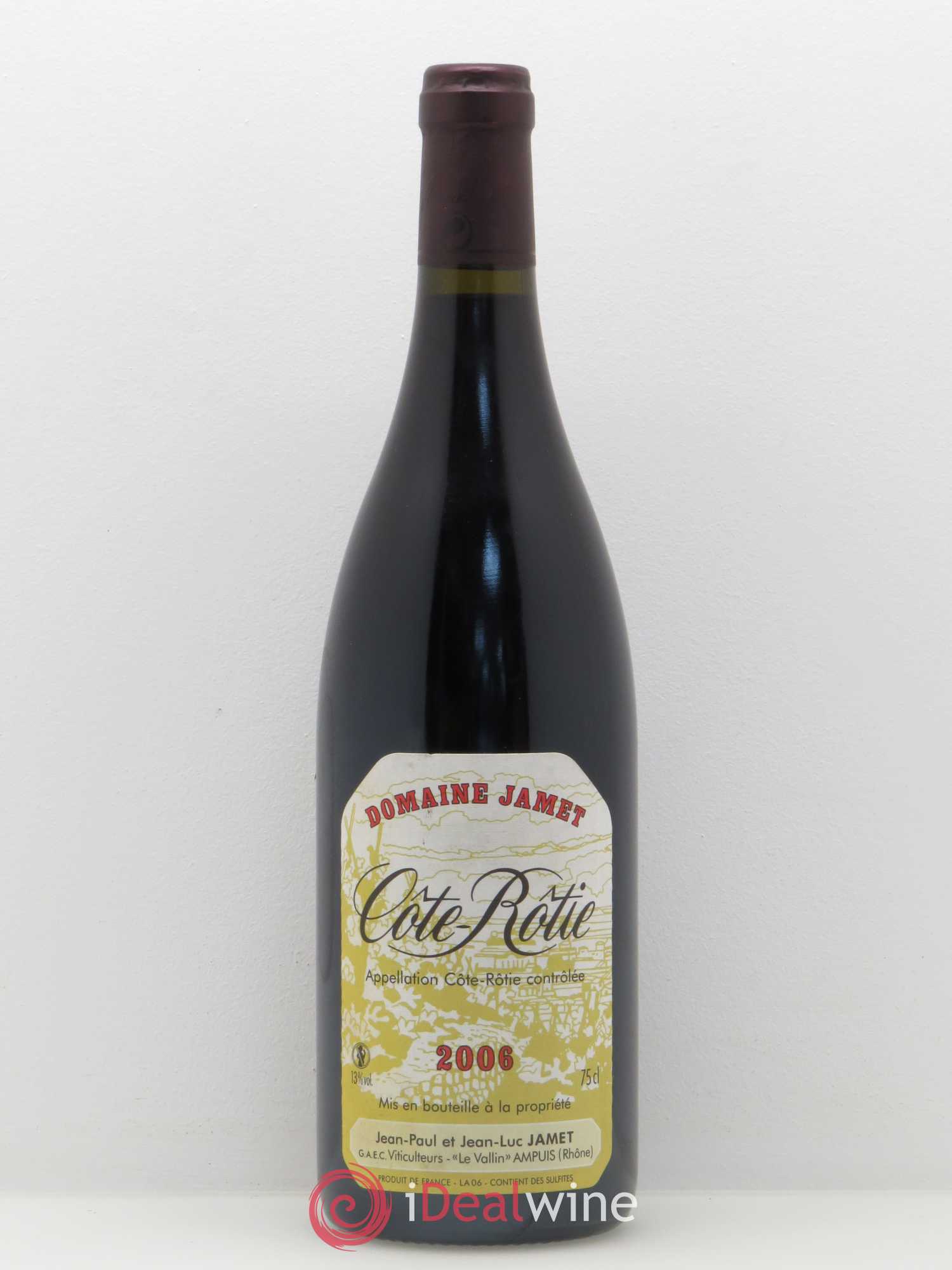 Côte-Rôtie Jamet (Domaine) 2006 - Lot de 1 bouteille - 0