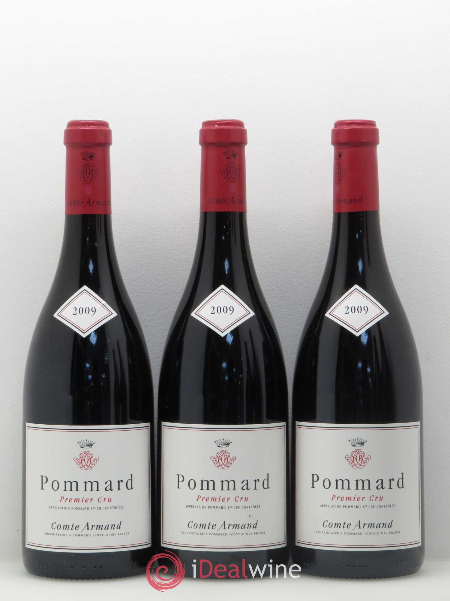 Pommard 1er Cru Comte Armand 2009 - Lot de 5 bouteilles - 1