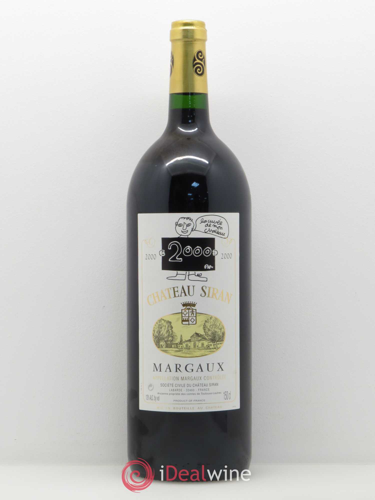 Château Siran 2000 - Lot de 1 magnum - 0