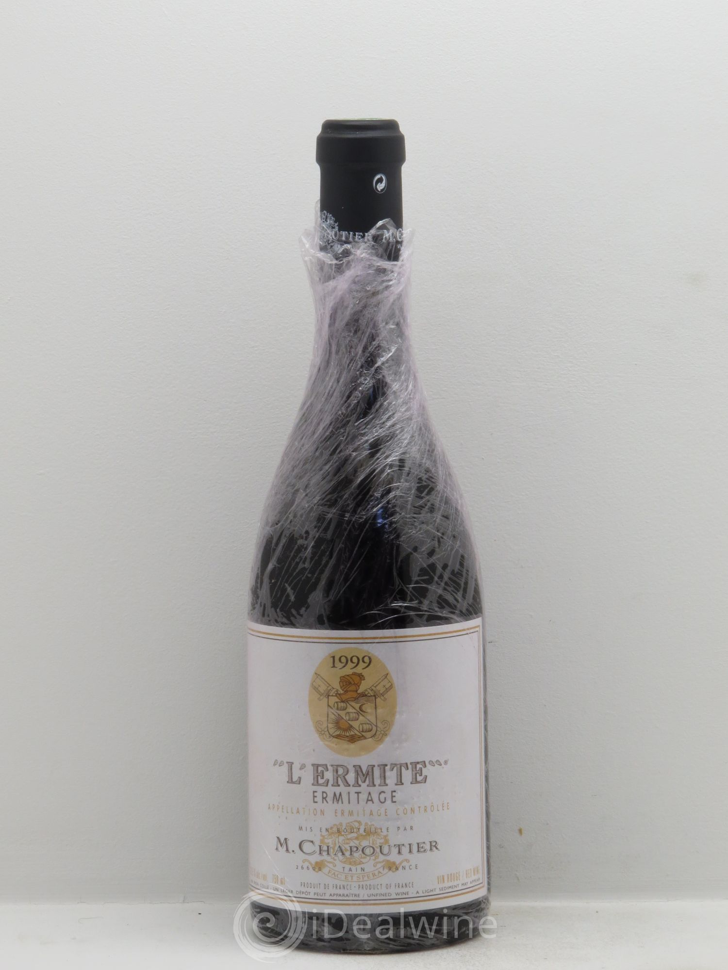 Hermitage Ermitage l'Ermite Chapoutier 1999 - Lot de 1 bouteille - 0