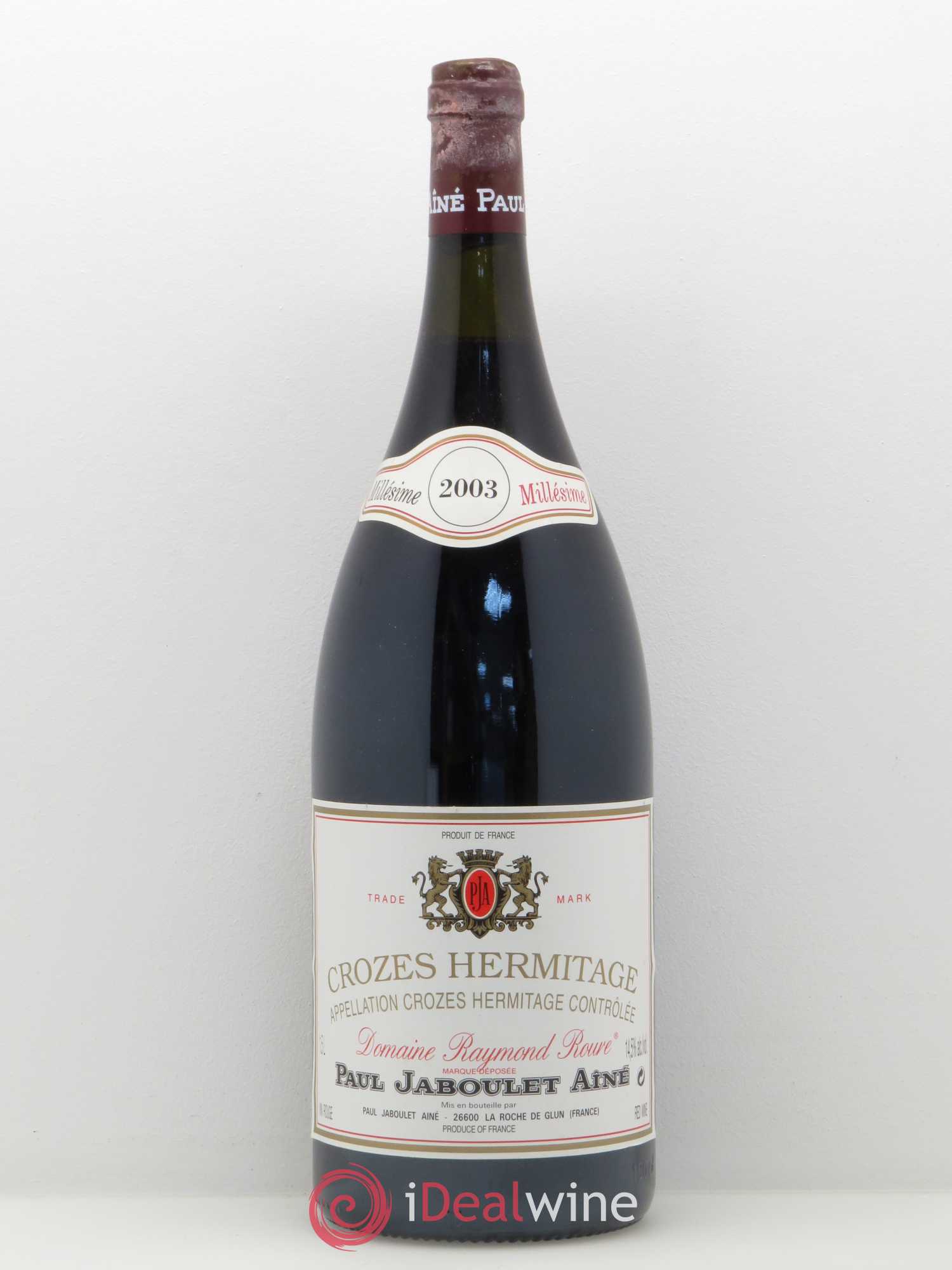 Crozes-Hermitage Paul Jaboulet Ainé Domaine Roure 2003 - Posten von 1 Magnum - 0