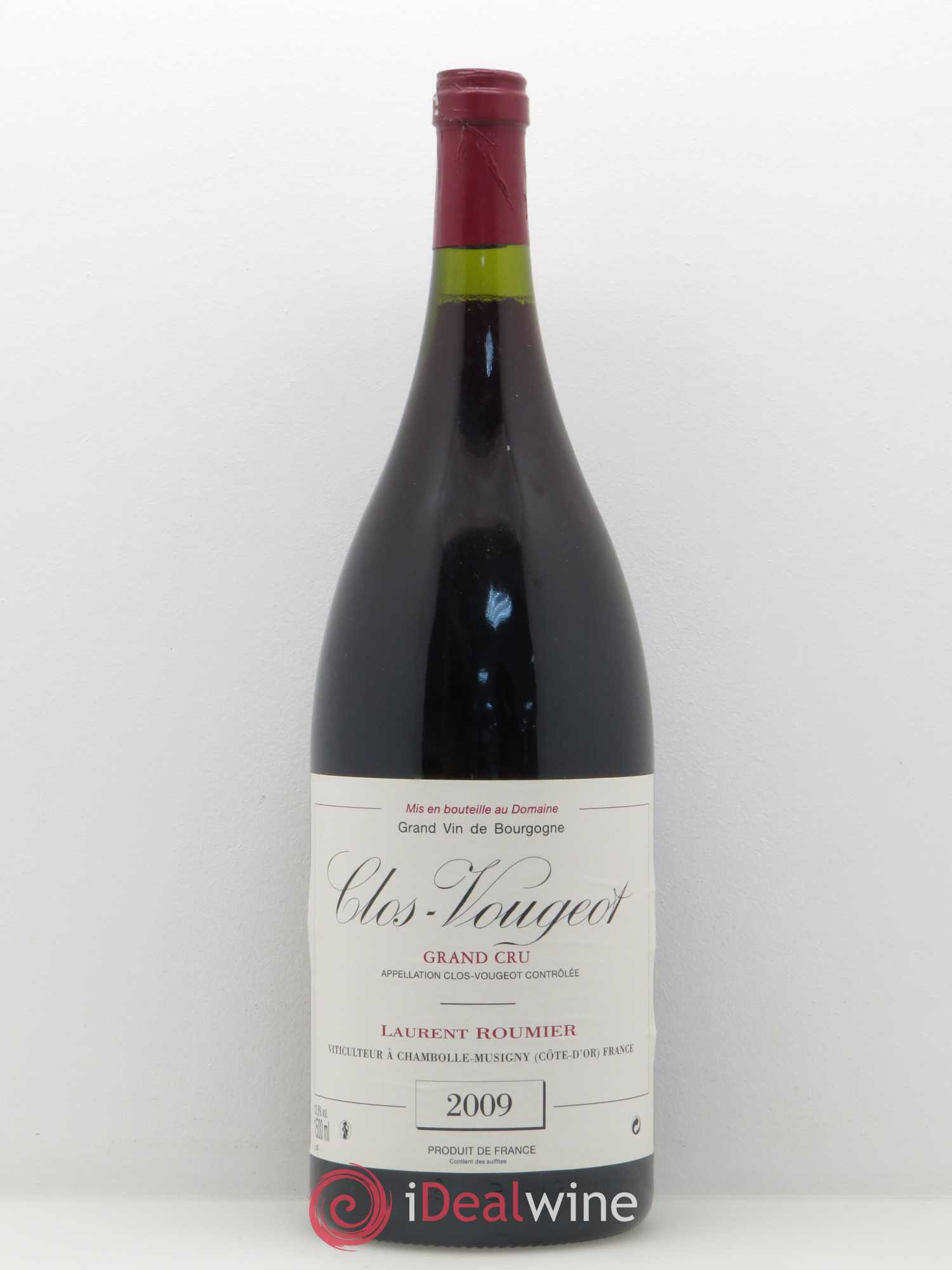 Clos de Vougeot Grand Cru Laurent Roumier 2009 - Lot de 1 magnum - 0