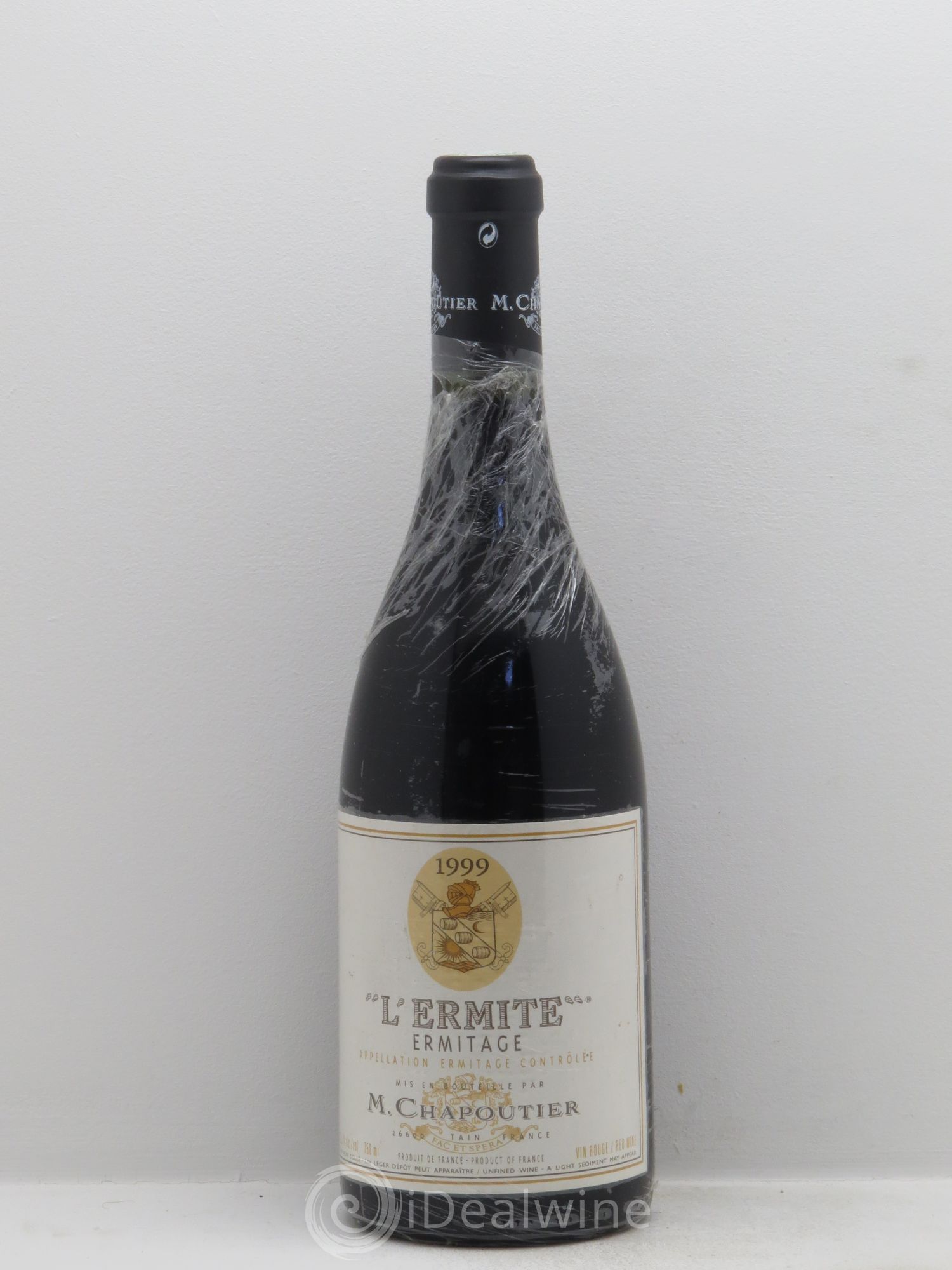 Hermitage Ermitage l'Ermite Chapoutier 1999 - Lot de 1 bouteille - 0