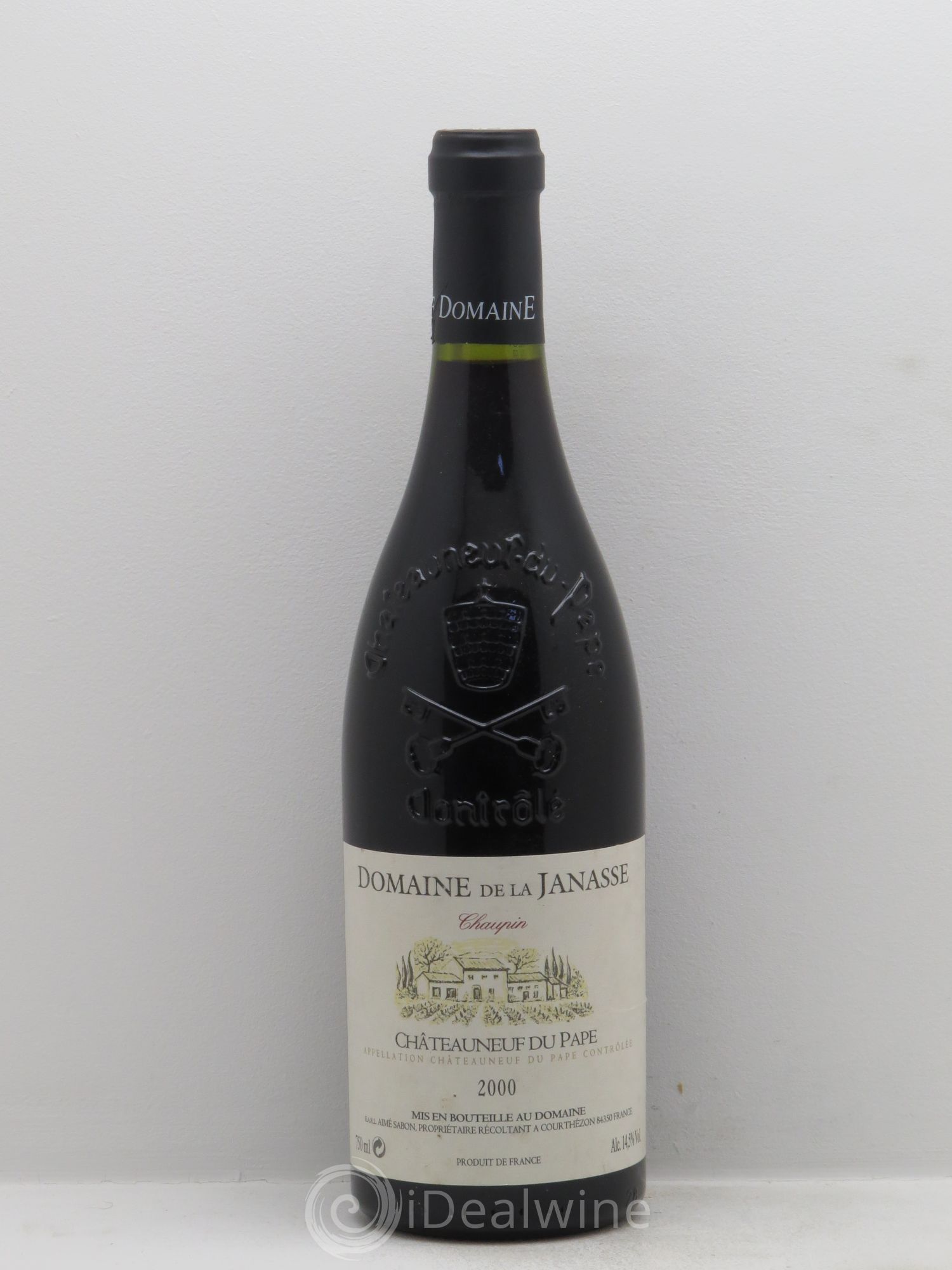 Châteauneuf-du-Pape Cuvée Chaupin La Janasse (Domaine de) 2000 - Lot de 1 bouteille - 0