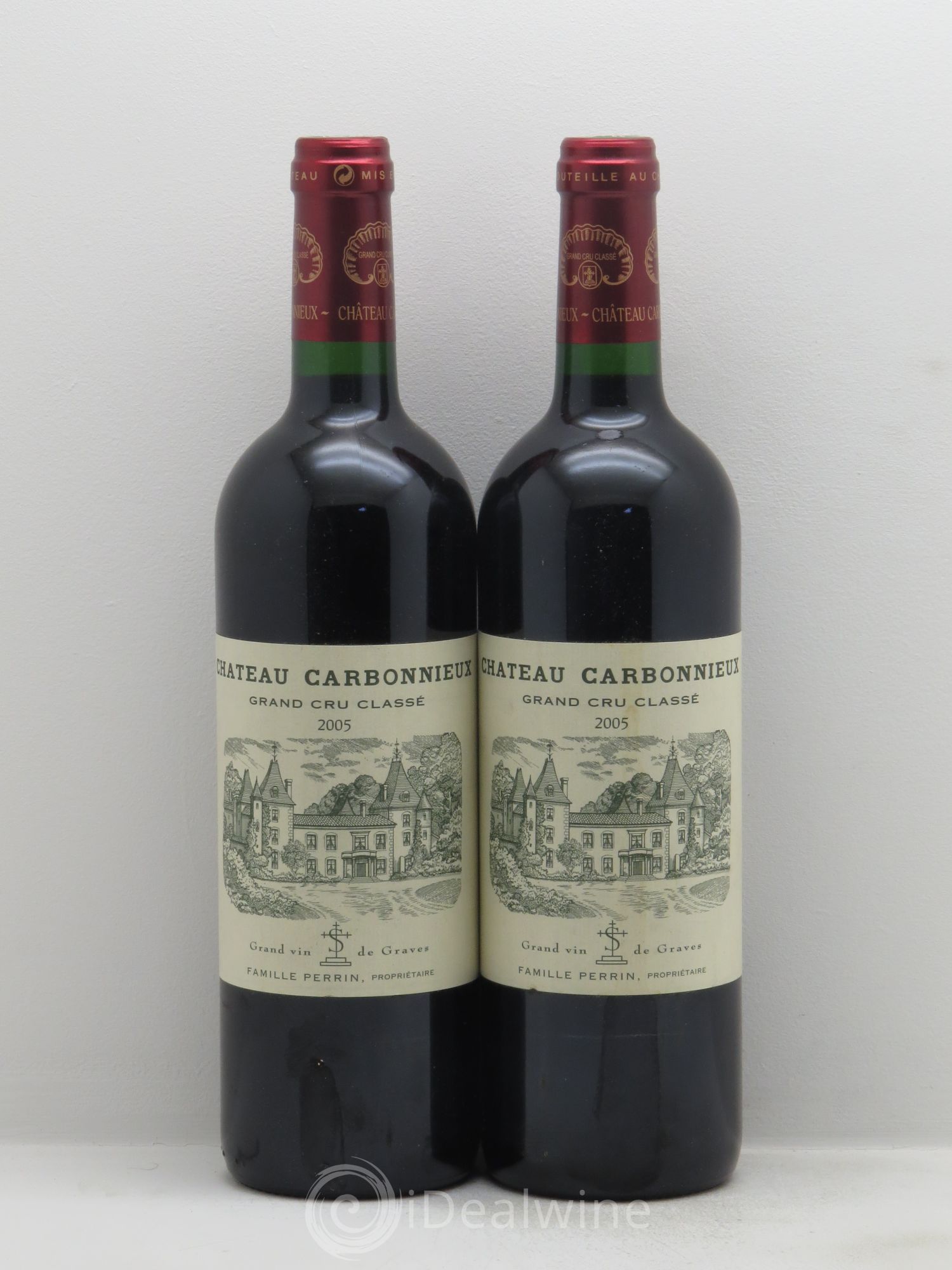 Château Carbonnieux Cru Classé de Graves 2005 - Lot de 2 bouteilles - 0