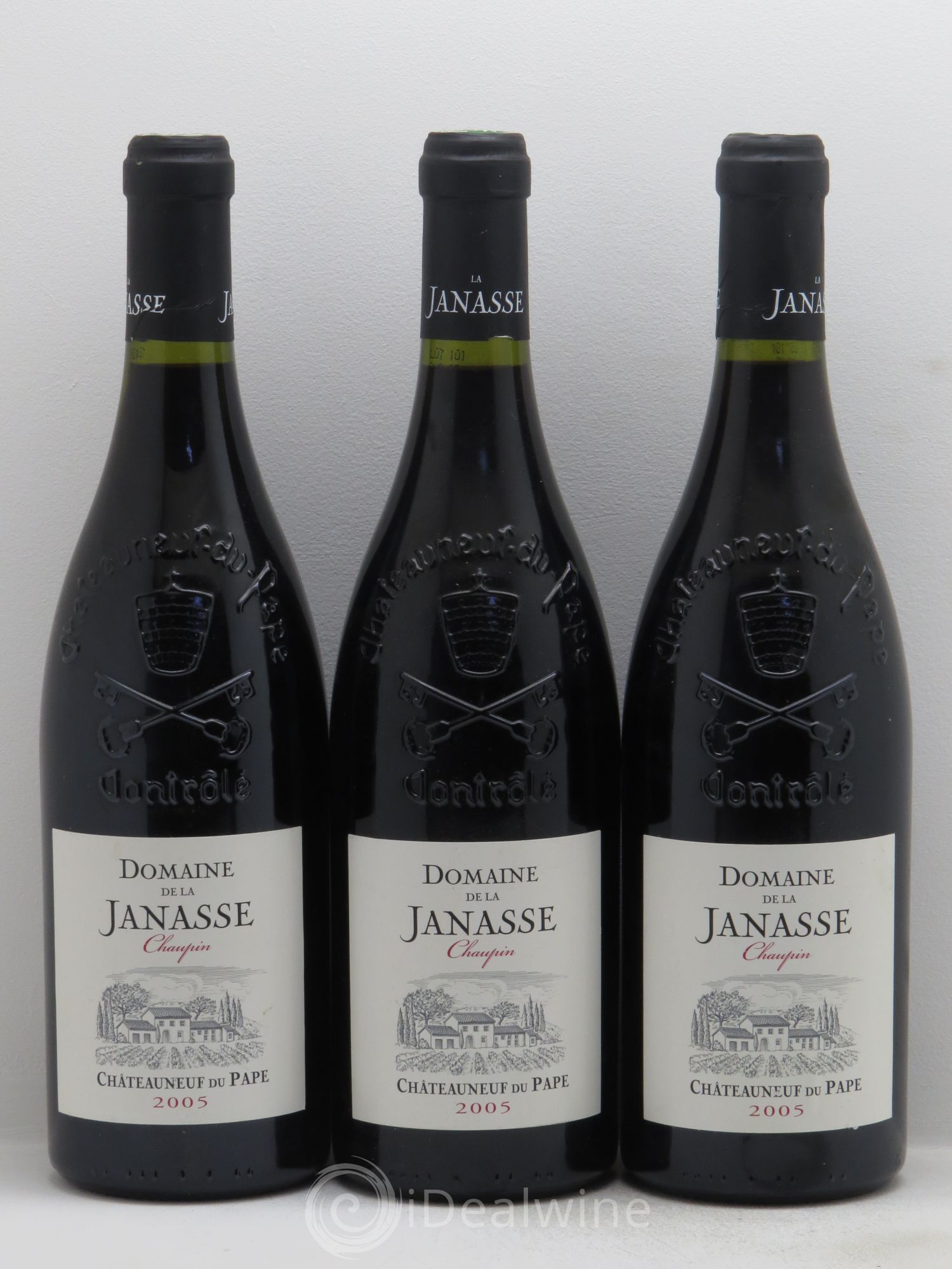 Châteauneuf-du-Pape Cuvée Chaupin La Janasse (Domaine de) 2005 - Lot de 3 bouteilles - 0